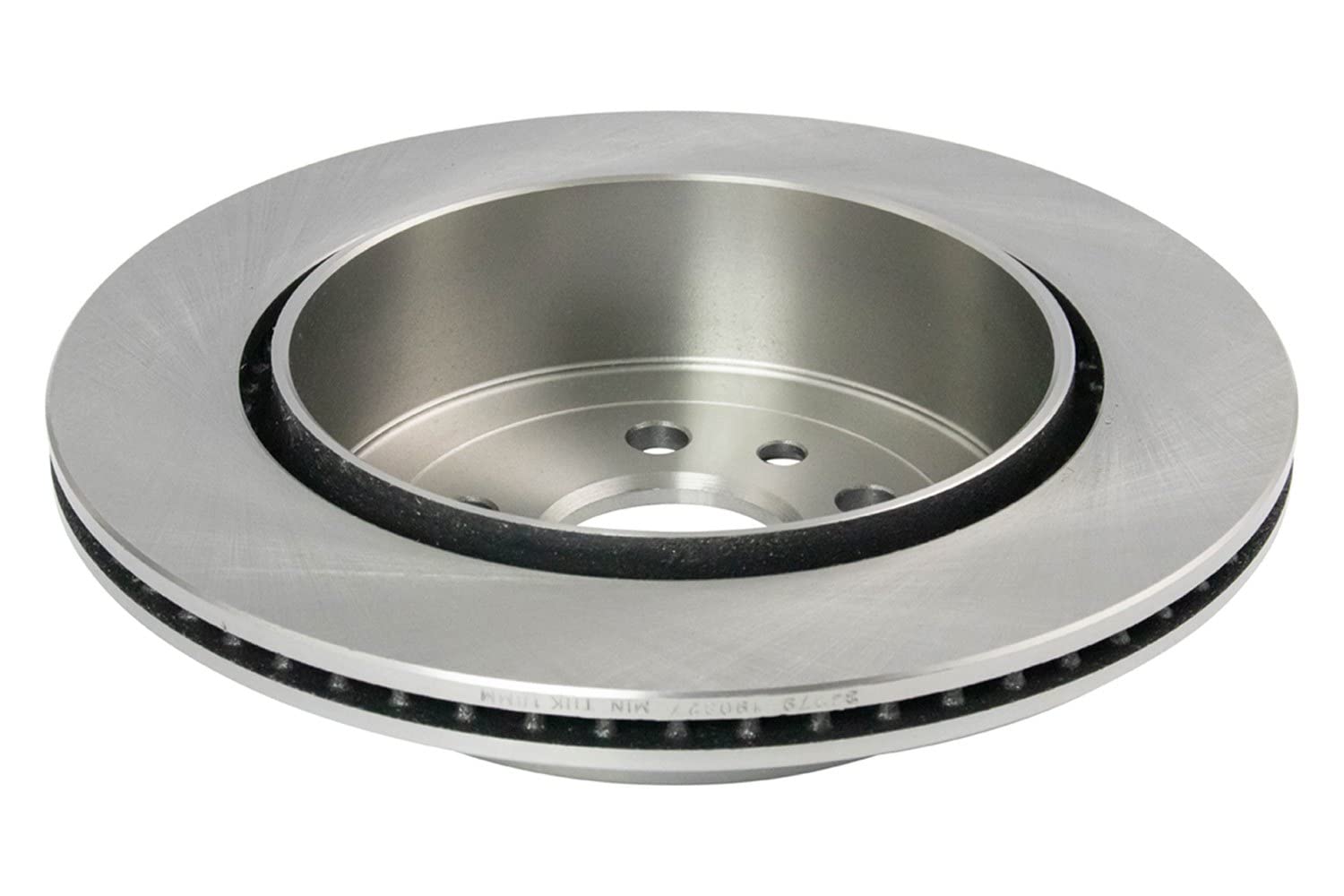 Trq Rear Brake Rotors Set Vented Compatible With 2008-2012 Land Rover Lr2