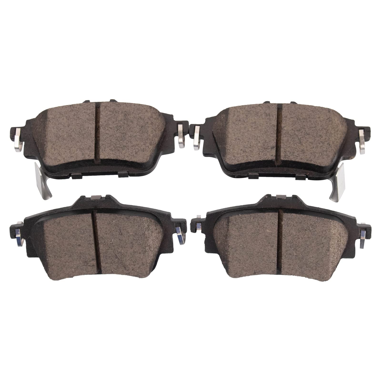 TRQ Rear Brake Pads Ceramic Compatible with 2020-2022 Nissan Sentra
