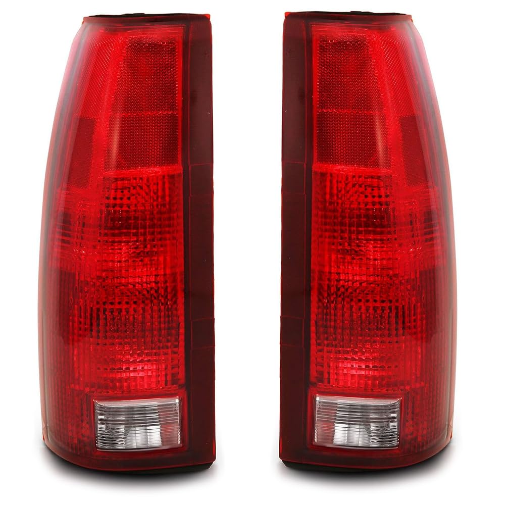EPIC LIGHTING OE Spec-B Replacement Halogen Tail Lights w/Bulbs & Board Assembly Compatible with CHEVROLET 92-00 BLAZER - Pair