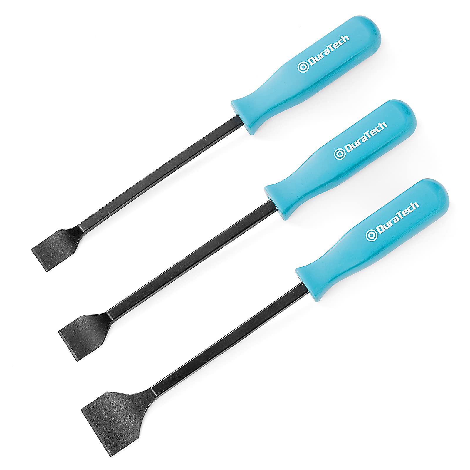 Duratech Gasket Scraper Set, 3-Piece, 3/4',1',1-1/2', Sharp Edge, Drop Forged For Gasket Removal