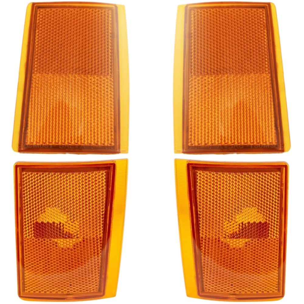 EPIC LIGHTING OE Spec-B-A Replacement Halogen Side Markers Compatible with CHEVROLET GMC 92-93 BLAZER SUBURBAN TAHOE 88-93 C/K T