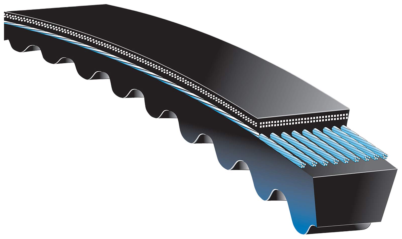 Carlisle Paddles 3Vx530 Super Hc Molded Notch Belt