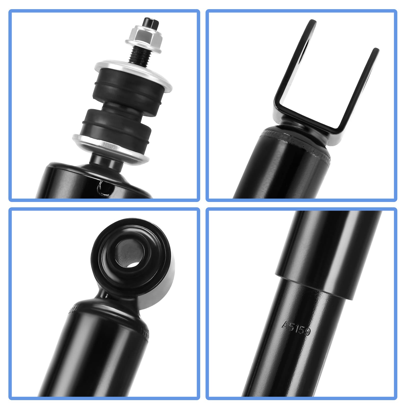 Yitamotor Complete Struts Assembly Suspension Rear Shocks Compatible With 2000-2006 Chevrolet Suburban 1500, 2000-2006 Chevrolet
