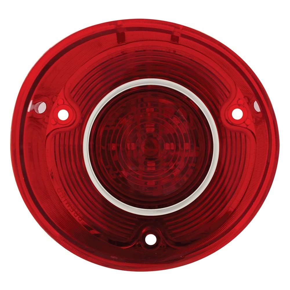 United Pacific Ctl7201Led-L 42 Led Tail Light With Stainless Steel Trim For 1972 Chevy Chevelle Ss/Malibu L/H, Fully Sealed Elec