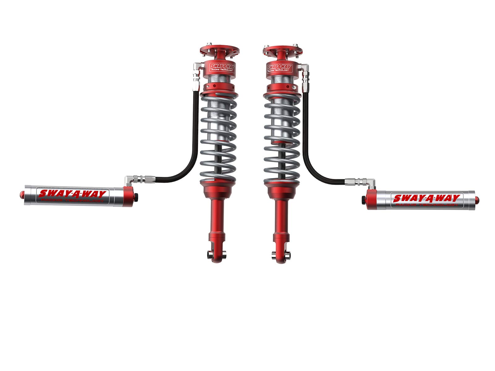 Afe Power 301-5000-01-Ca Sway-A-Way 3.0 Front Coilover Kit W/Remote Reservoirs And Compression Adjuster