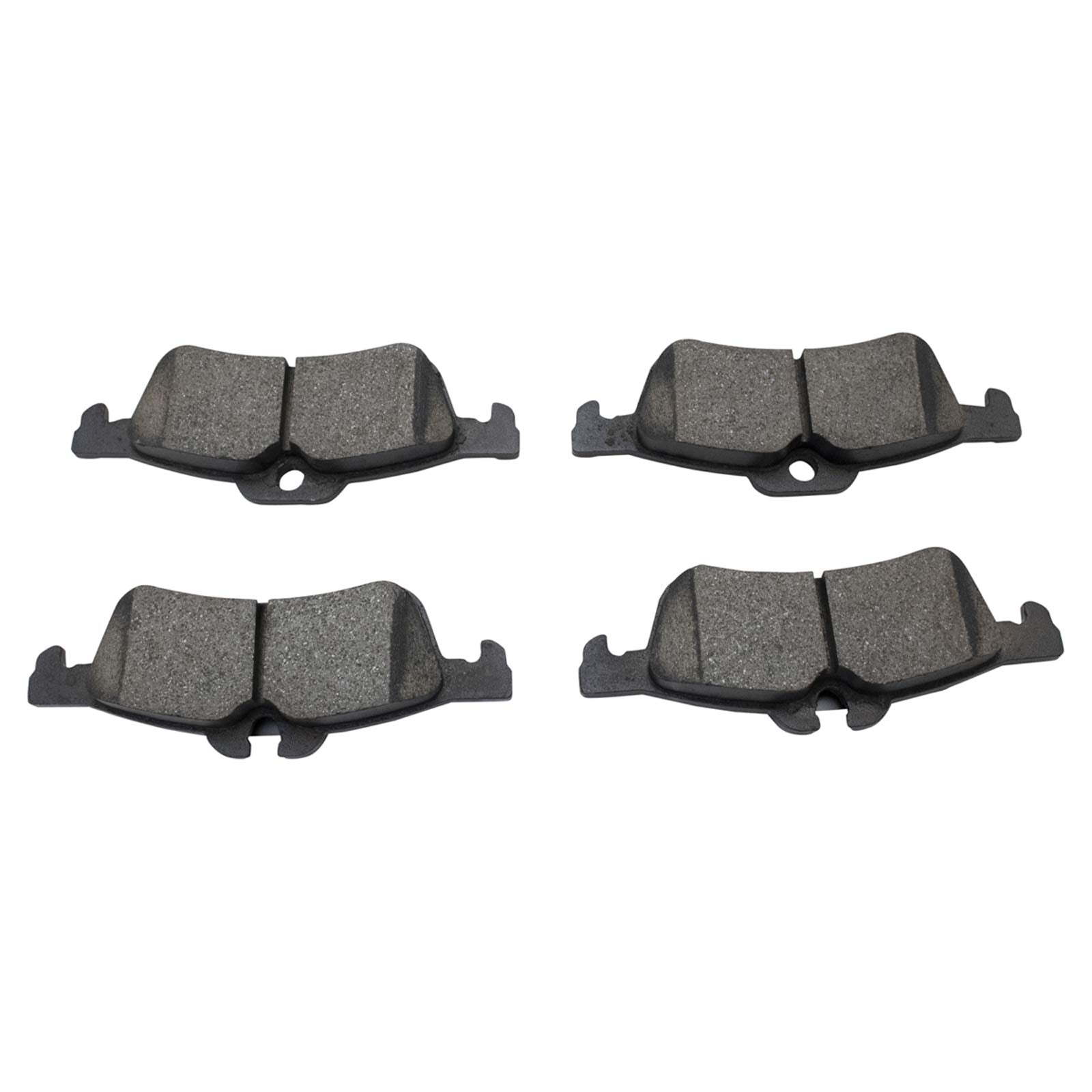 Trq Rear Brake Pad & Rotor Kit Brake Pads Brake Rotor Ceramic Premium G-Coated Compatible With 2002-2006 Mini Cooper