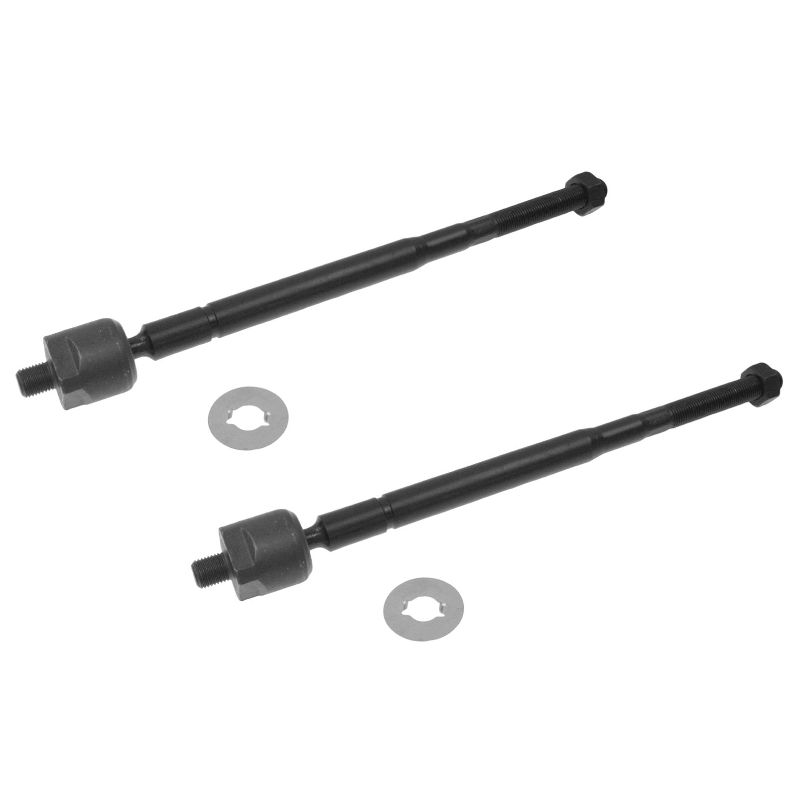 TRQ Front Inner Tie Rod Set Compatible with 2001-2005 Chrysler Sebring Dodge Stratus 2000-2005 Mitsubishi Eclipse 1999-2003 Gala