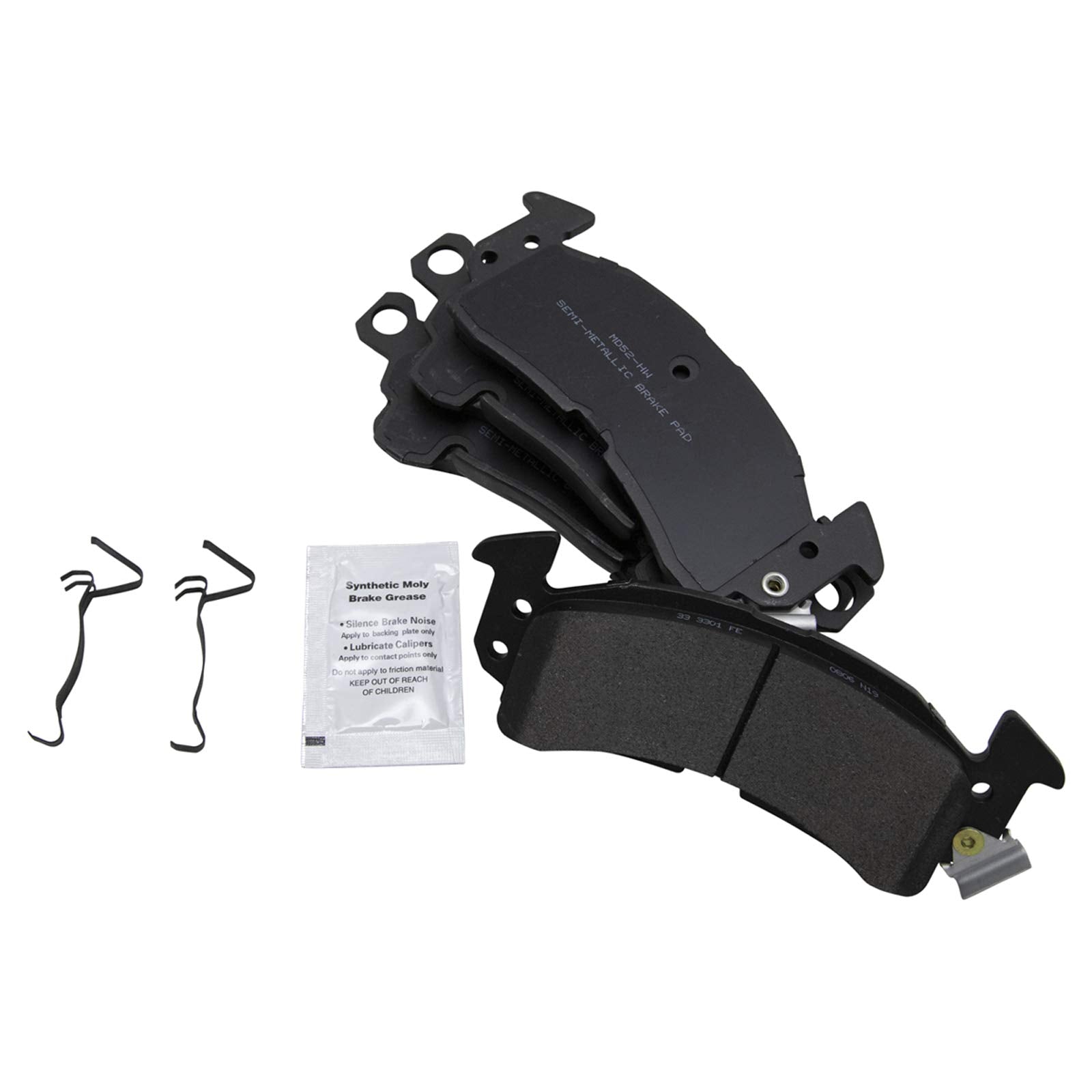Trq Front Brake Pad & Rotor Kit Semi-Metallic Compatible With 85-90 98 85-86 Electra