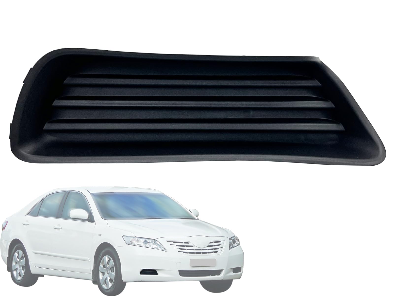 Auto Parts Avenue APA Replacement for Front Fog Lamp Opening Cover 2007 2008 2009 Camry CE Base LE Passenger Right Side 52127060