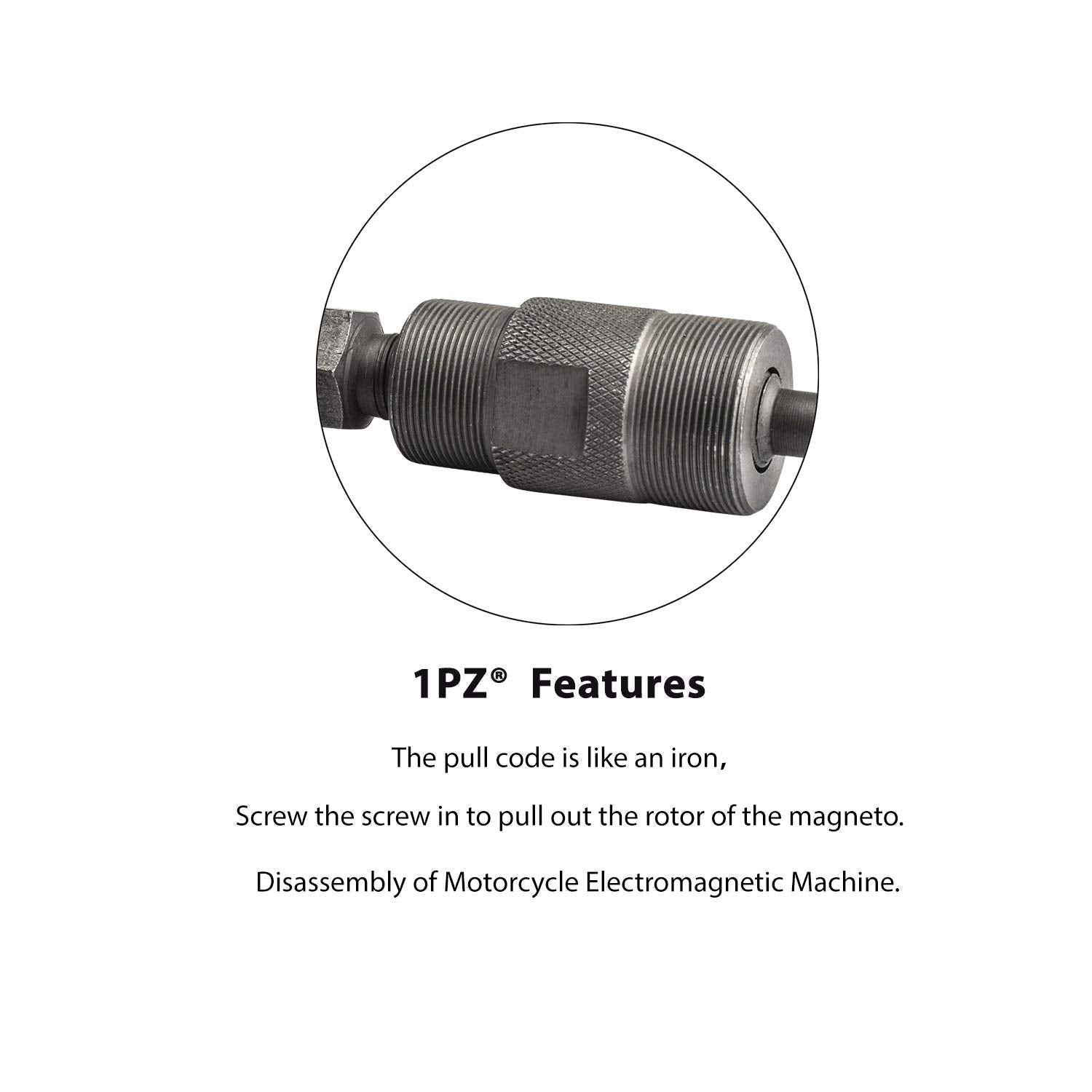 1PZ FWT-101 Magneto Flywheel Puller Tool for GY6 50cc 125cc 150cc - Stators Removal Repair Tool