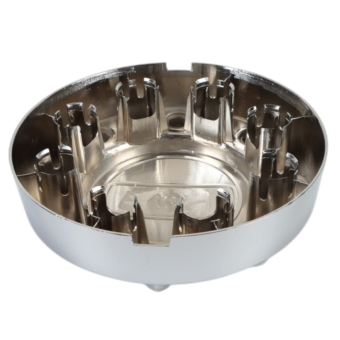 PPCovers Chrome Wheel Hub Center Caps Set for 2011-2016 Ram 3500 Dually, Silver, Alcoa Alloy, 2 Front & 2 Rear