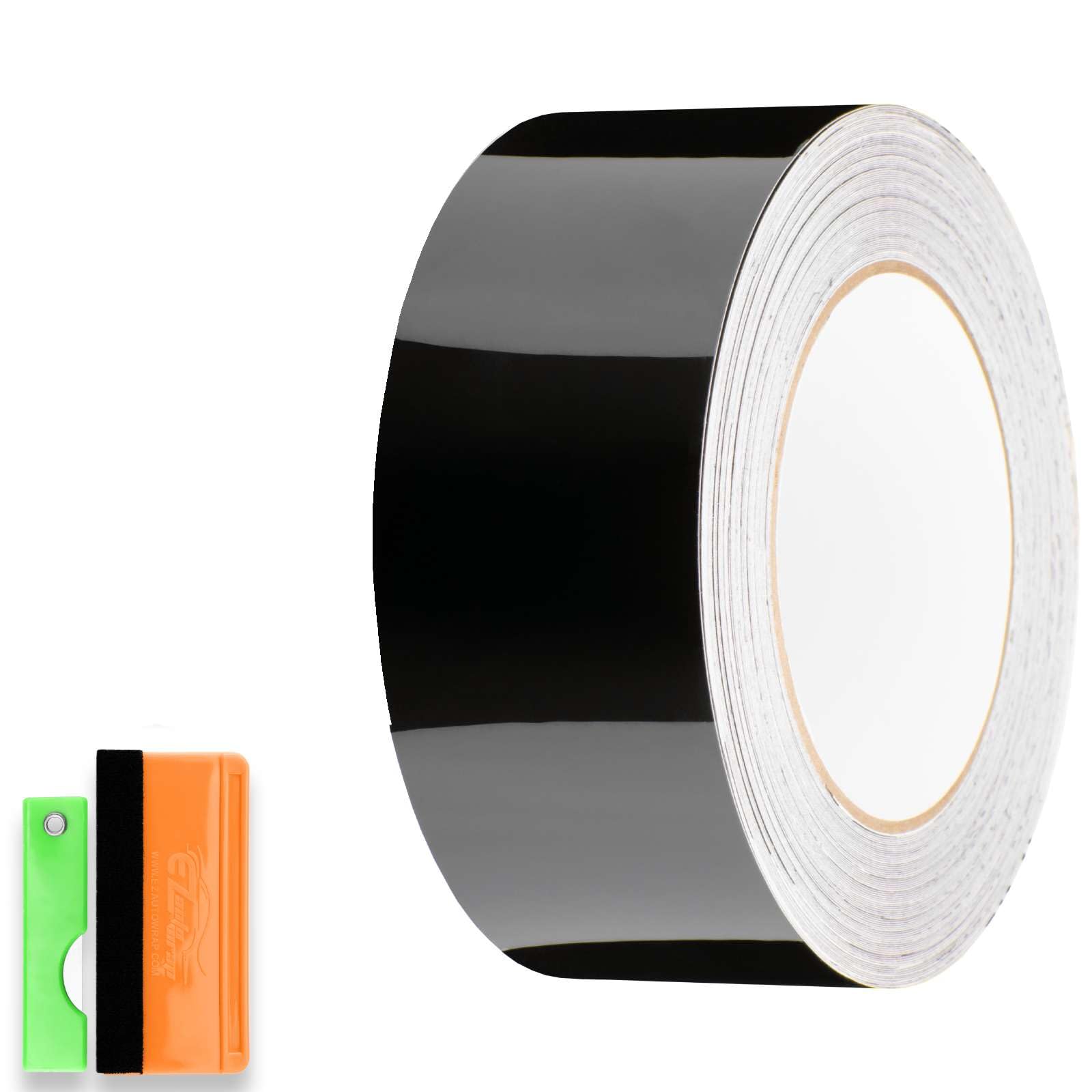 Free Tool Kit Gloss Black Vinyl Wrap Kit For Black Out Chrome Delete Window Trim Door Trim 2' X100Ft