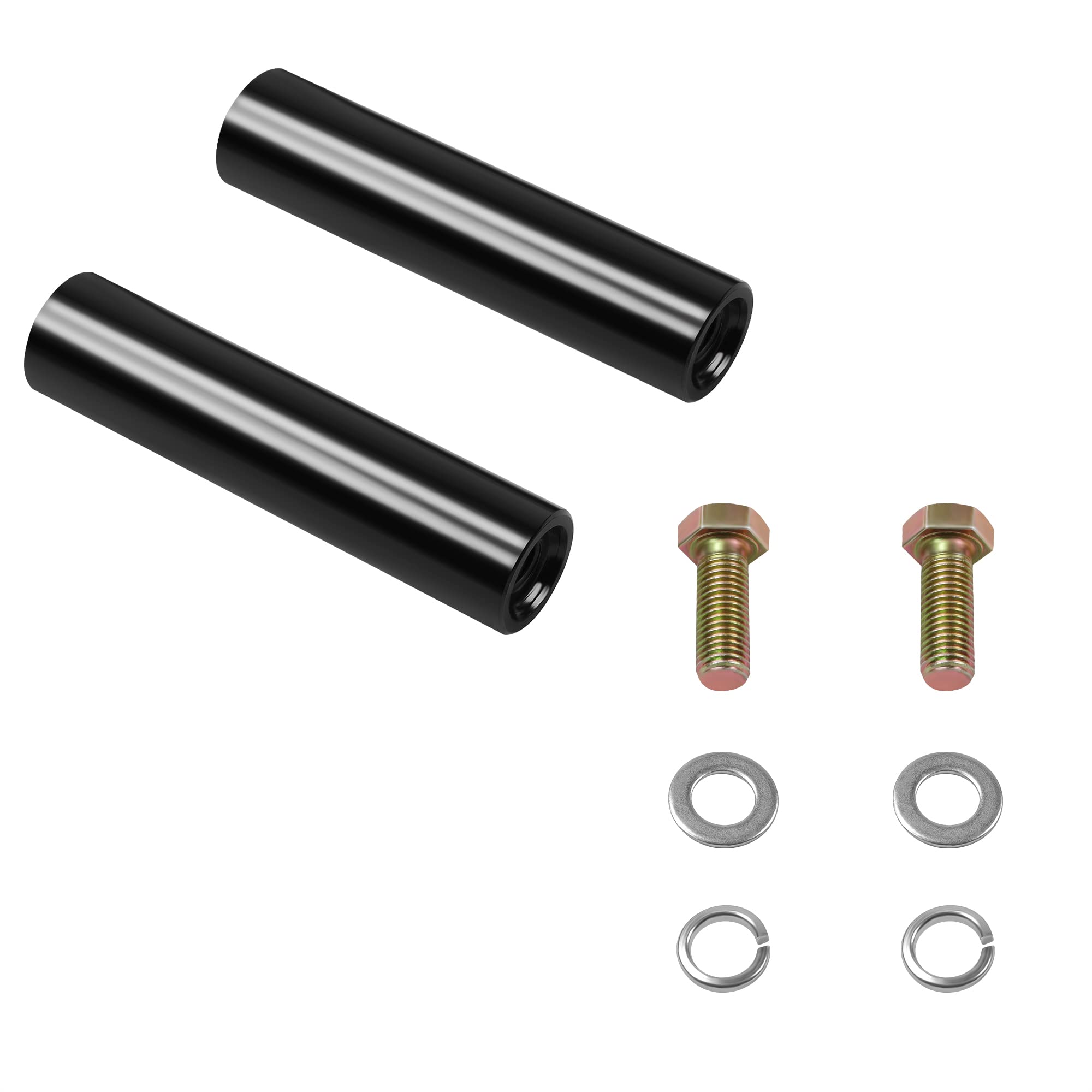 Quarter Fender Mount Post Pair Universal Compatible with Freightliner, Kenworth, Peterbilt Single Bolt Mounting Bracket