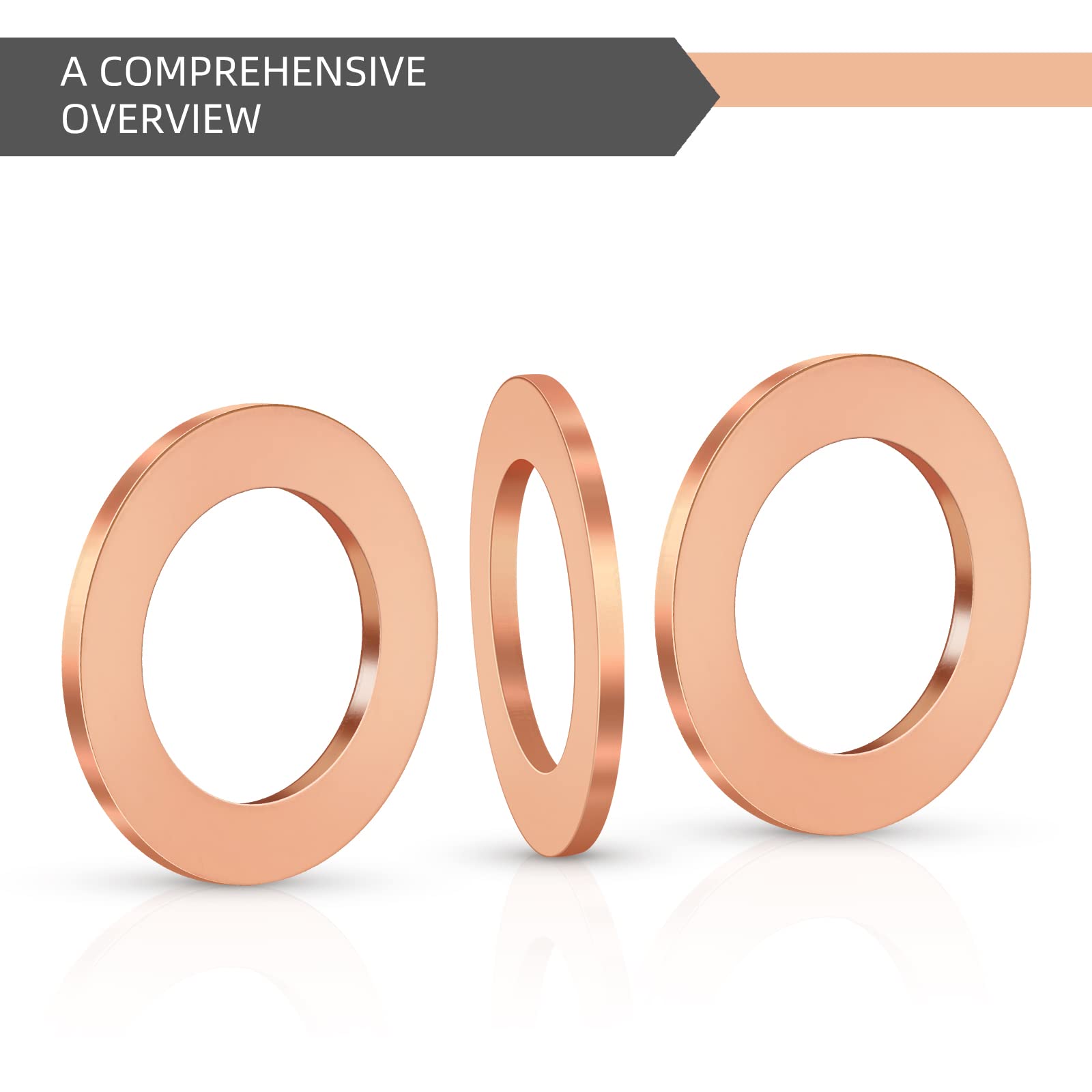 Deefill (15Pcs) M14 Oversize Piggyback Oil Drain Plug Cooper Crush Washers Seal Ring Gaskets Dfl-036Dp