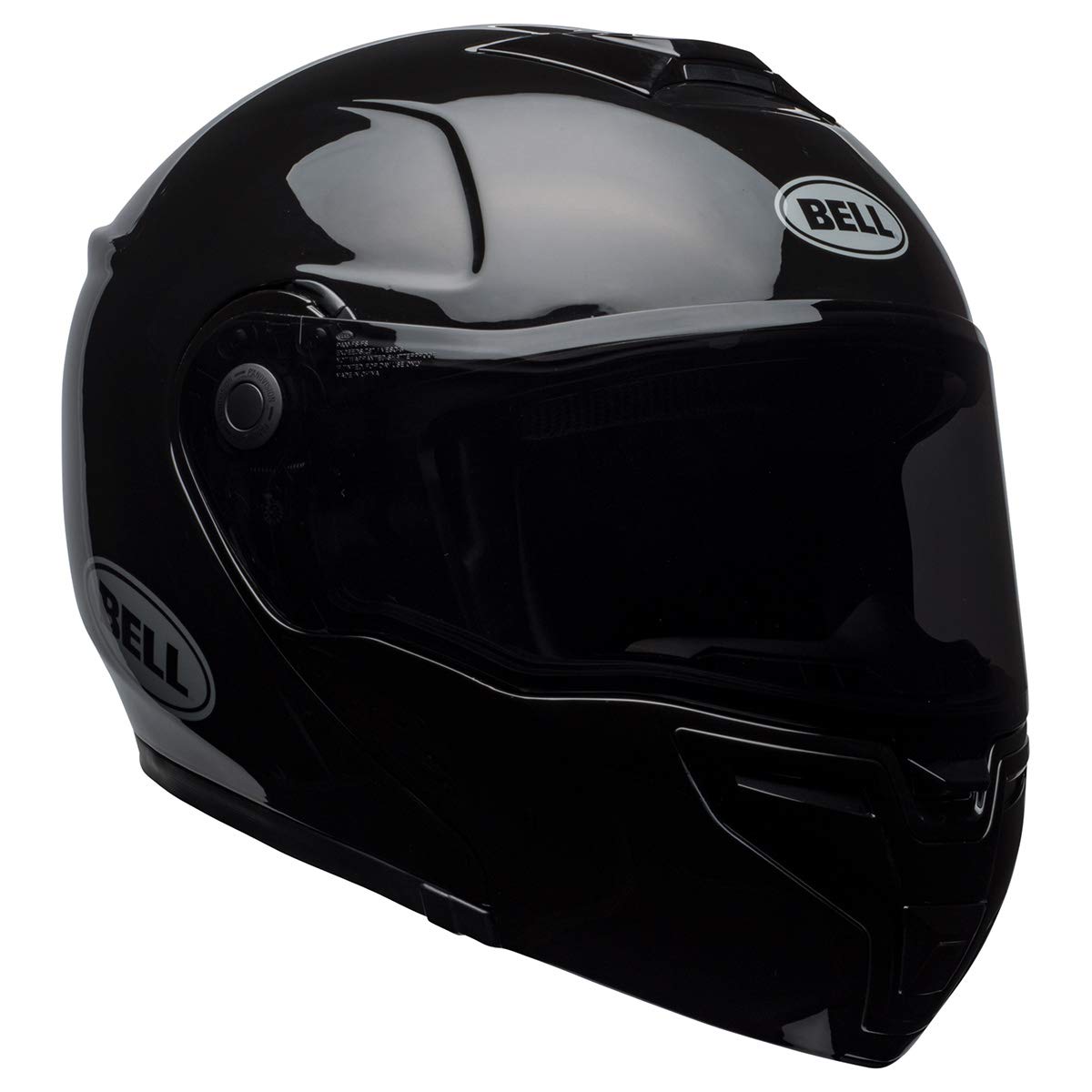 BELL SRT Modular Full-Face Helmet - Medium, Gloss Black, Plastic, Model 7092387