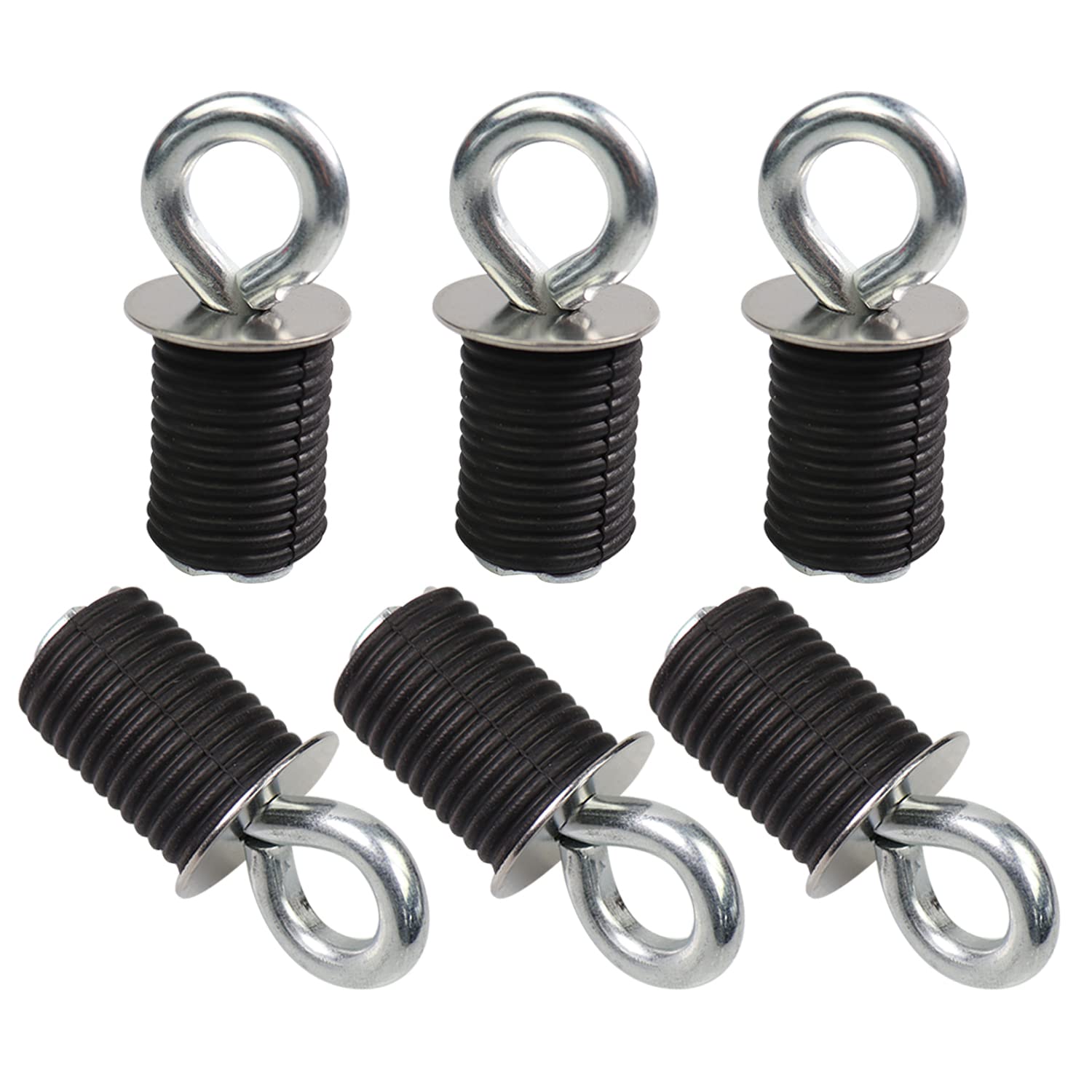 Tie Down Anchors Rubber Bed Anchors Compatible With Polaris Rzr Sportsman Ace 570/450/850 With 1'' Hole Not For Ranger Or Genera