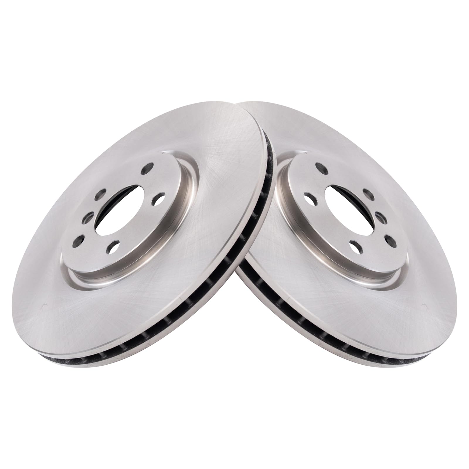 Trq Front Brake Rotors Set Compatible With 2015-2023 Mini Cooper 2017-2019 Cooper Clubman 2017-2020 Cooper Countryman