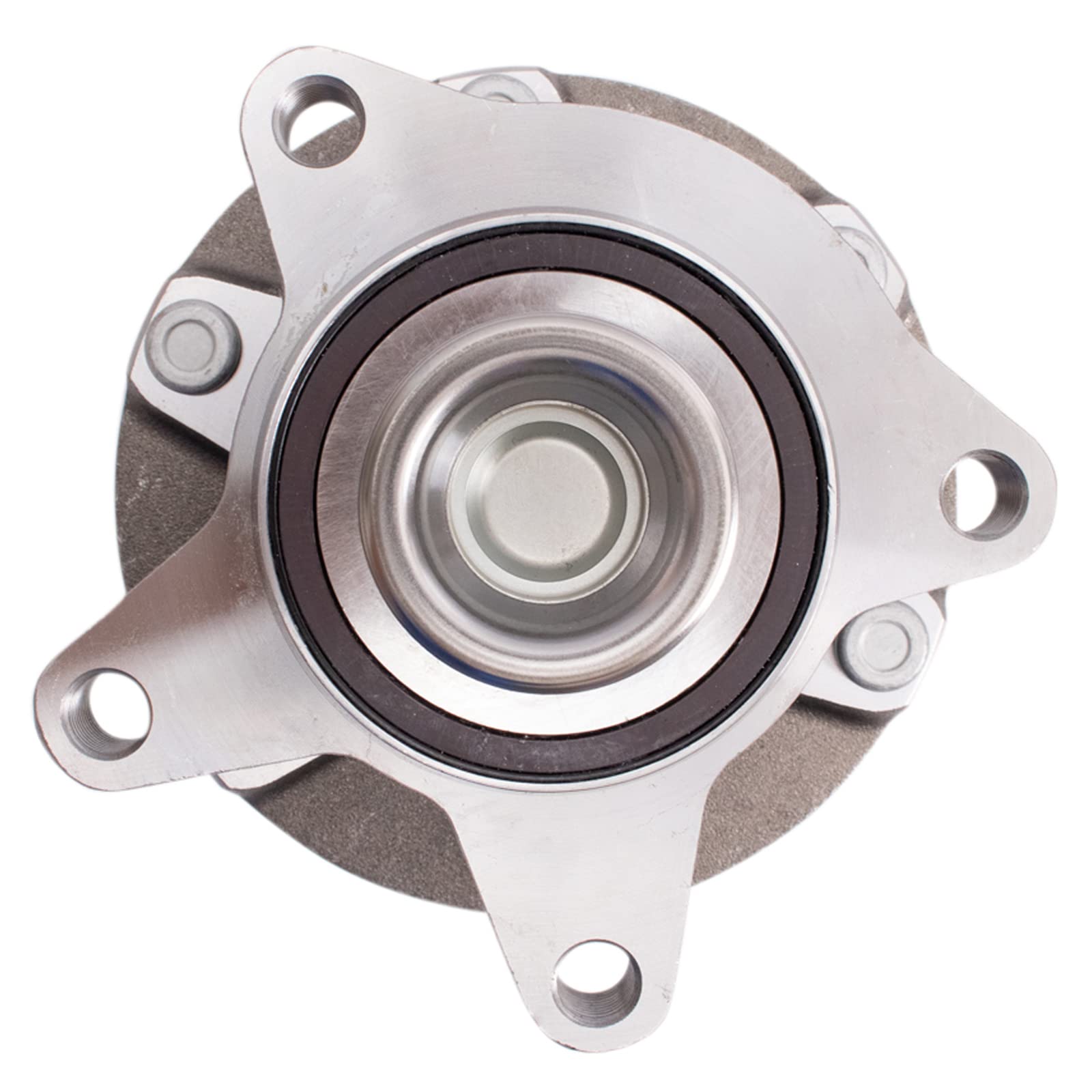TRQ Front Wheel Hub Bearings Assembly Set for 2019-2022 Ford Ranger, Metal, Model BHA31374