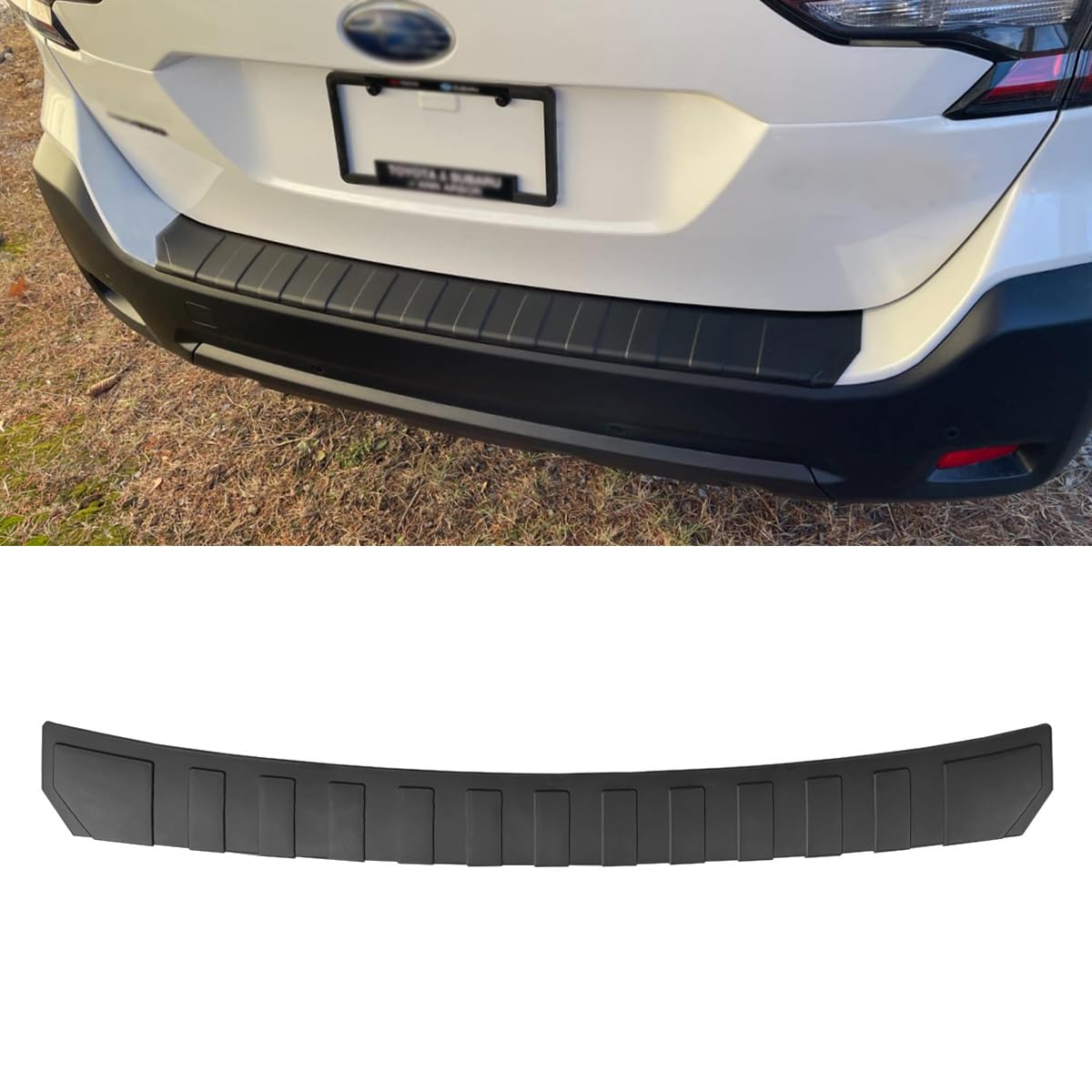 Tybock Rear Bumper Protector Guard Accessory Trim Cover Scratch Resistant Trunk Door Entry Guards Compatible With Subaru Outback 2021 2022 2023 2024 2025 2026