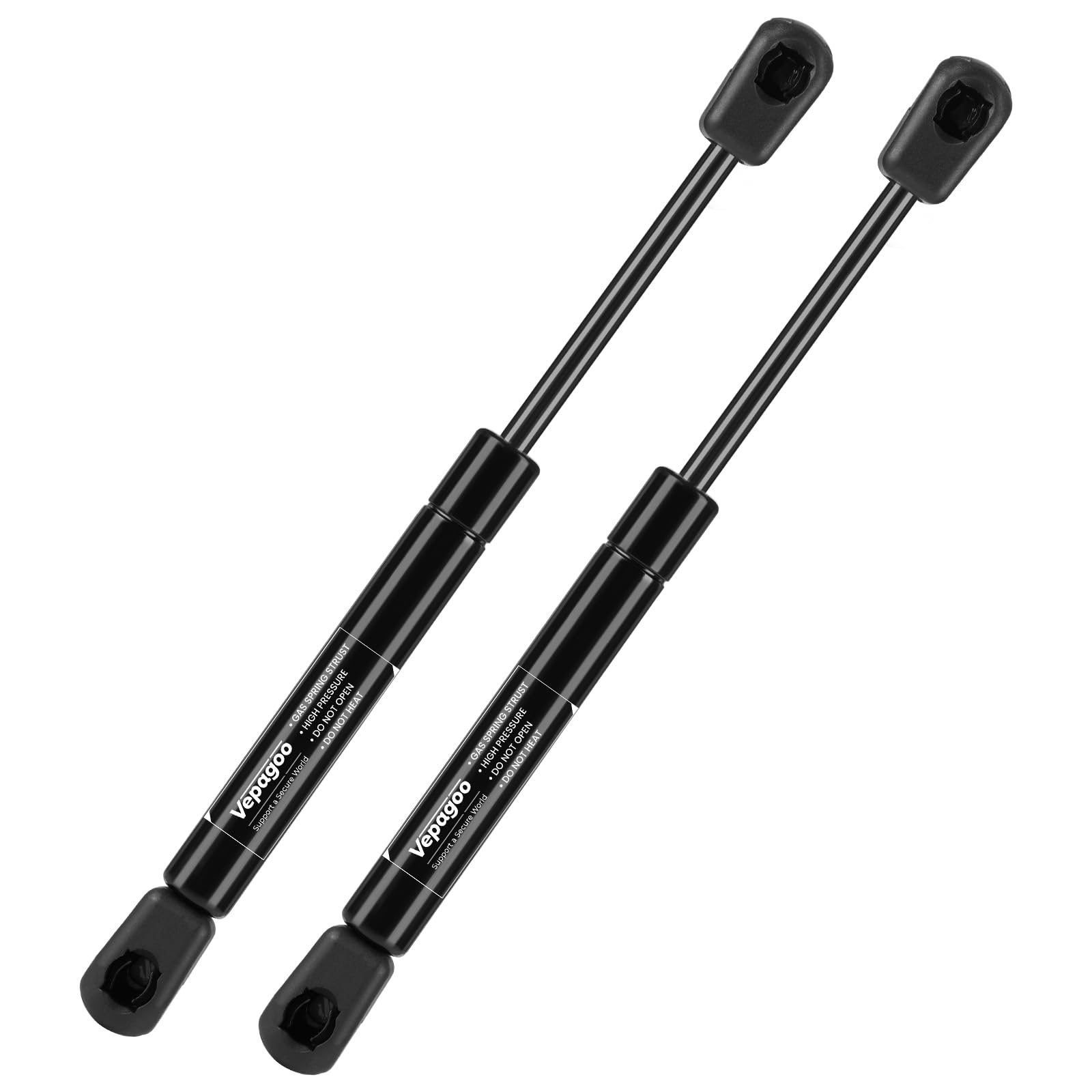 Vepagoo 11 inch 106Lb/472N Gas Strut Shock for Truck Tool Box Lid, Weatherguard Toolbox Lift Support Camper Topper Window Cadet 
