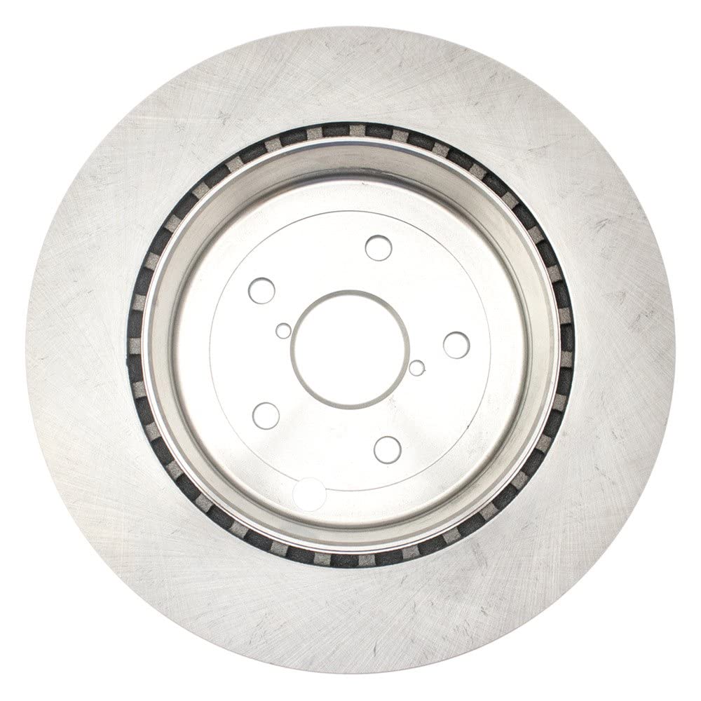 Trq Rear Brake Rotors Set Vented Compatible With 2008-2014 Subaru Impreza 2015-2017 Wrx Sti