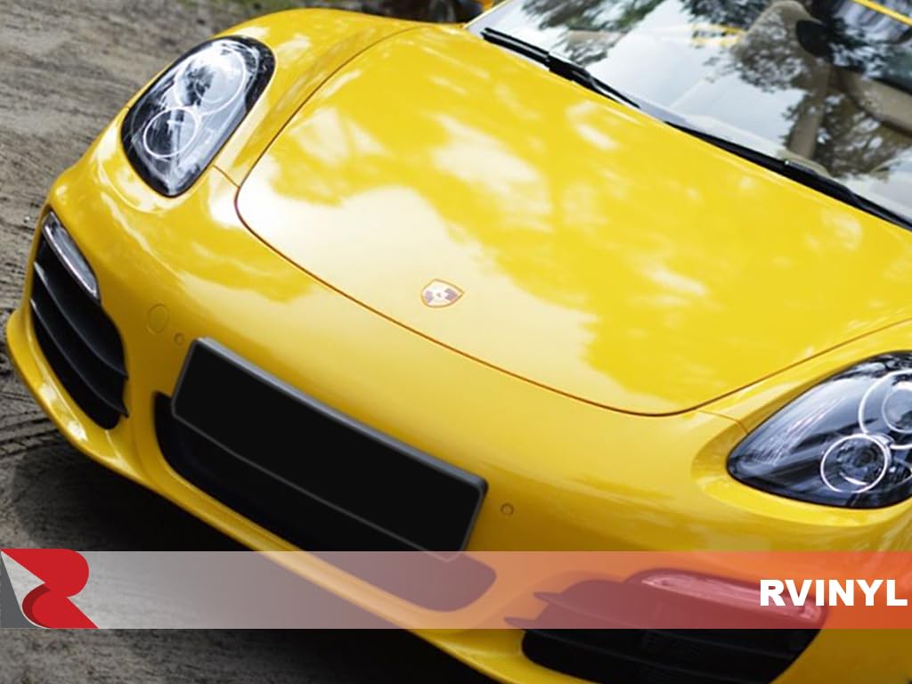 3M 2080 G25 Gloss Sunflower Yellow (5Ft X 15Ft) Vinyl Wrap Film Sheet With Air-Release For Cars, Trucks & More (75Sq Ft Roll)
