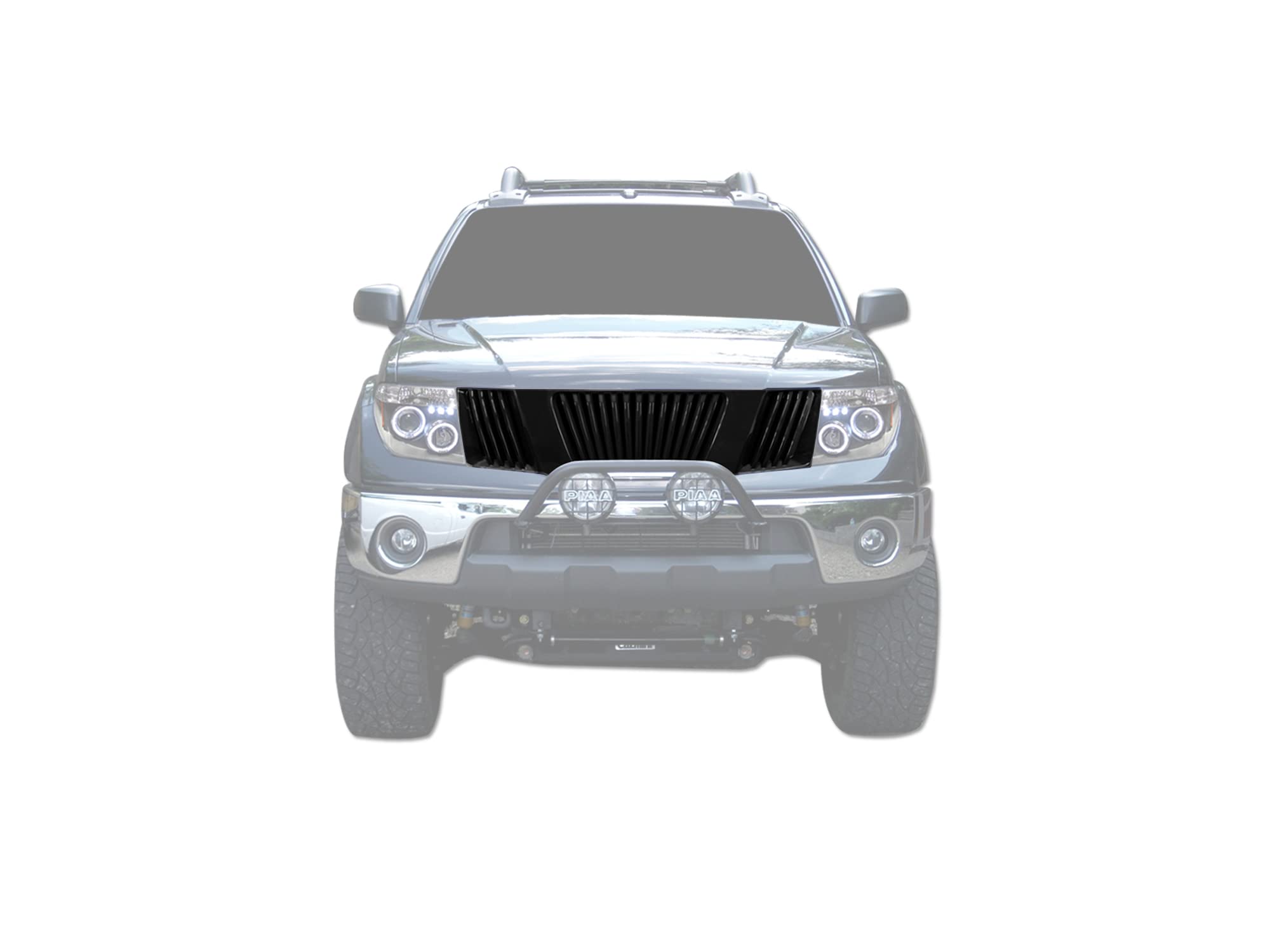 Armordillo 2005-2008 Nissan Pathfinder Vertical Grille Gloss Black