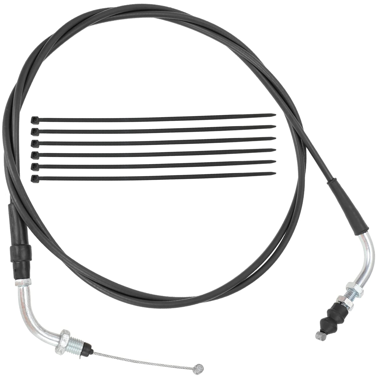 YOXUFA 78 inch Throttle Cable for GY6 50cc 80cc 125cc 150cc Tao Tao BWS Lancer Thunder VIP Future Champion Ice Bear Jonway Roket