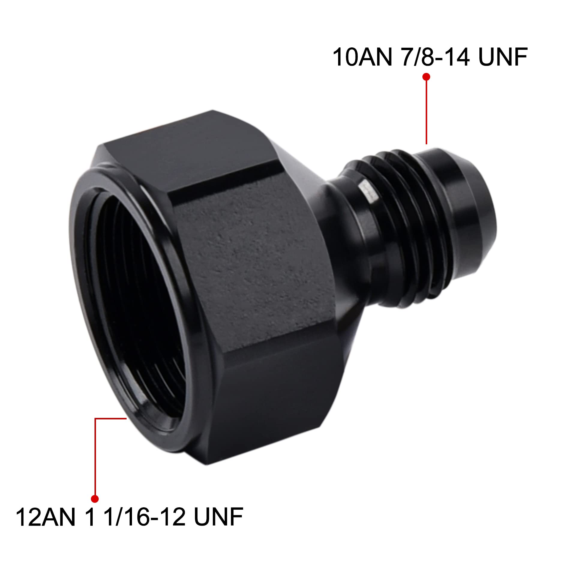 Evil Energy 12An Female To 10An Male Flare Reducer Adapter