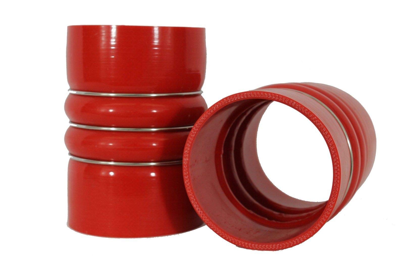 2 Pack Of Torque Silicone Cac Charge Air Cooler Hump Hose 4 X 6 For Semi Trucks (2 X Trcac4060)