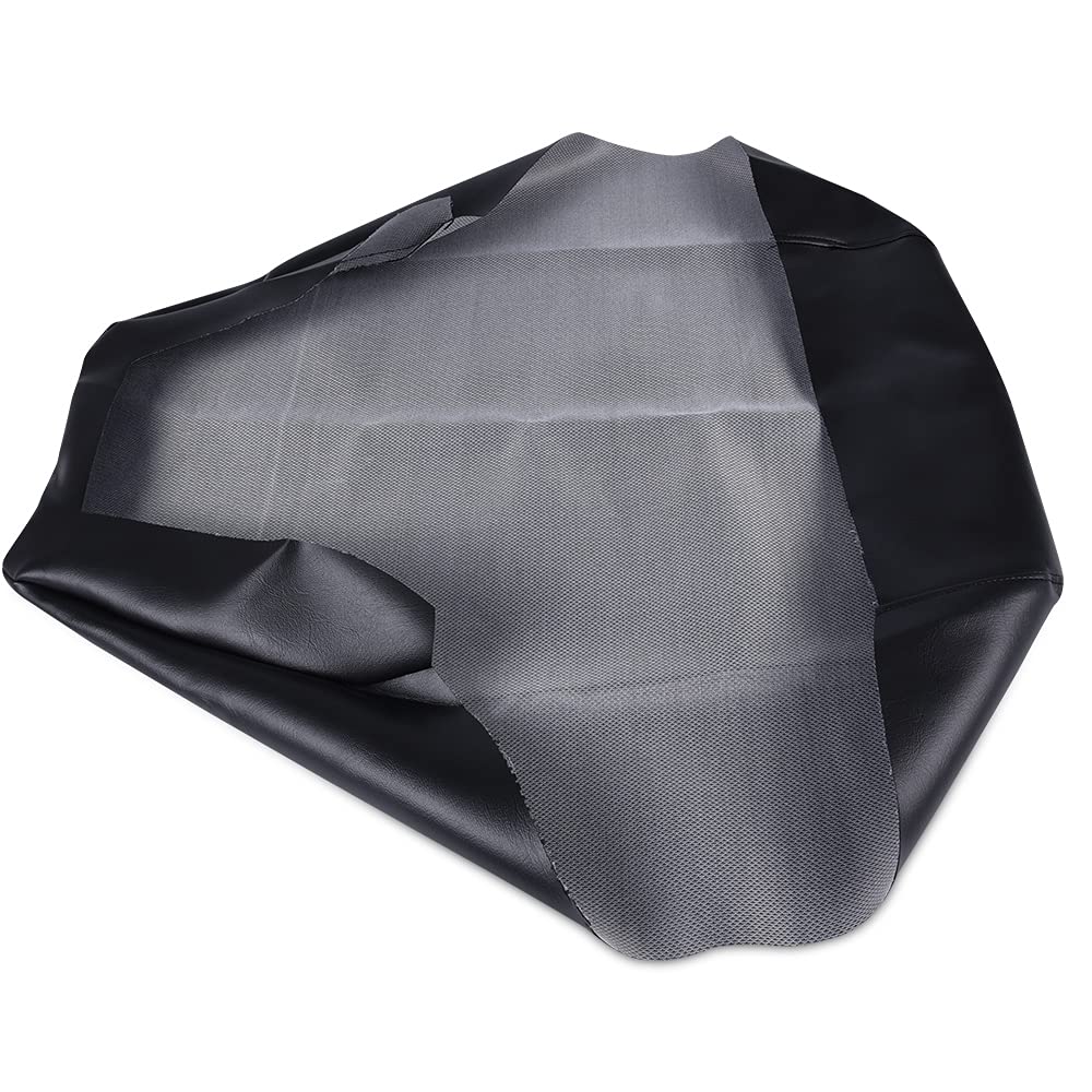 PIT66 Seat Cover for 1997-2004 Honda Foreman 400-450, Black Leather