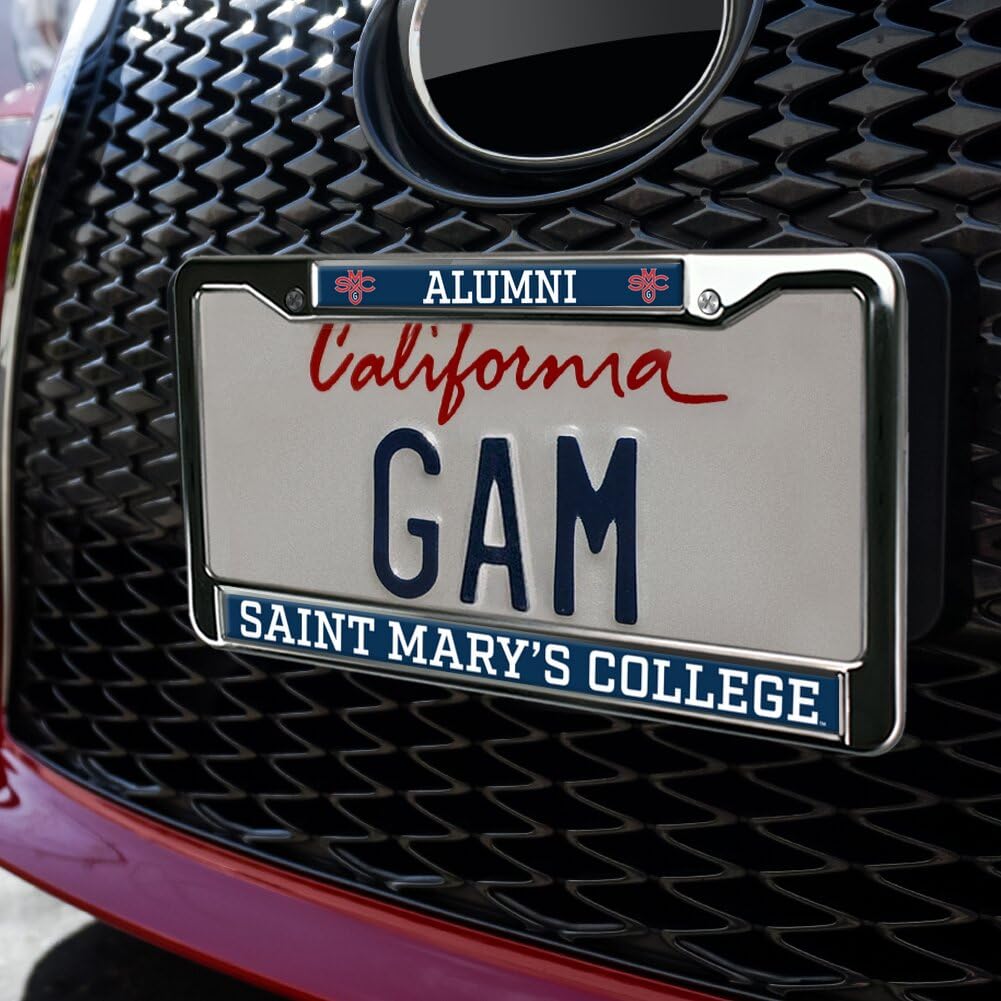 GRAPHICS & MORE Alumni License Plate Frame - Metal, Full Size, Saint Mary's Gaels Design