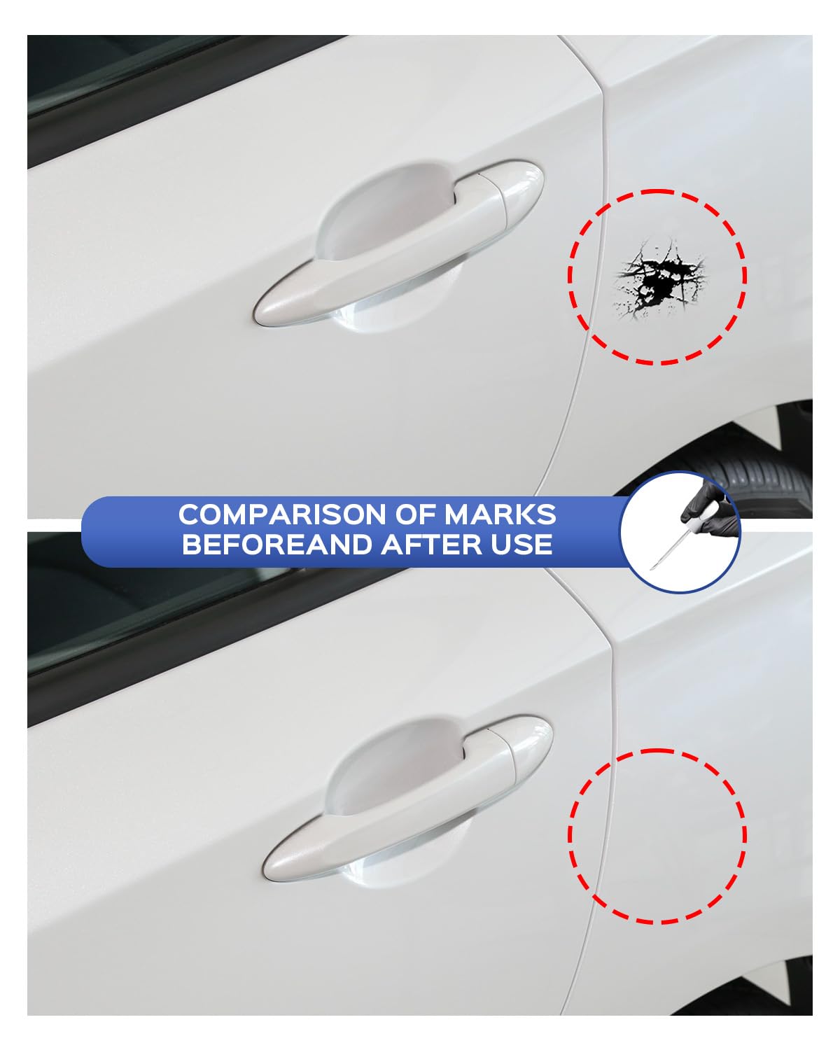 Parts4Ev Gnt/Wa170H Radiant Red Tricoat Touch Up Paint Compatible With Chevrolet Exact Match Chips And Nicks Touch Up
