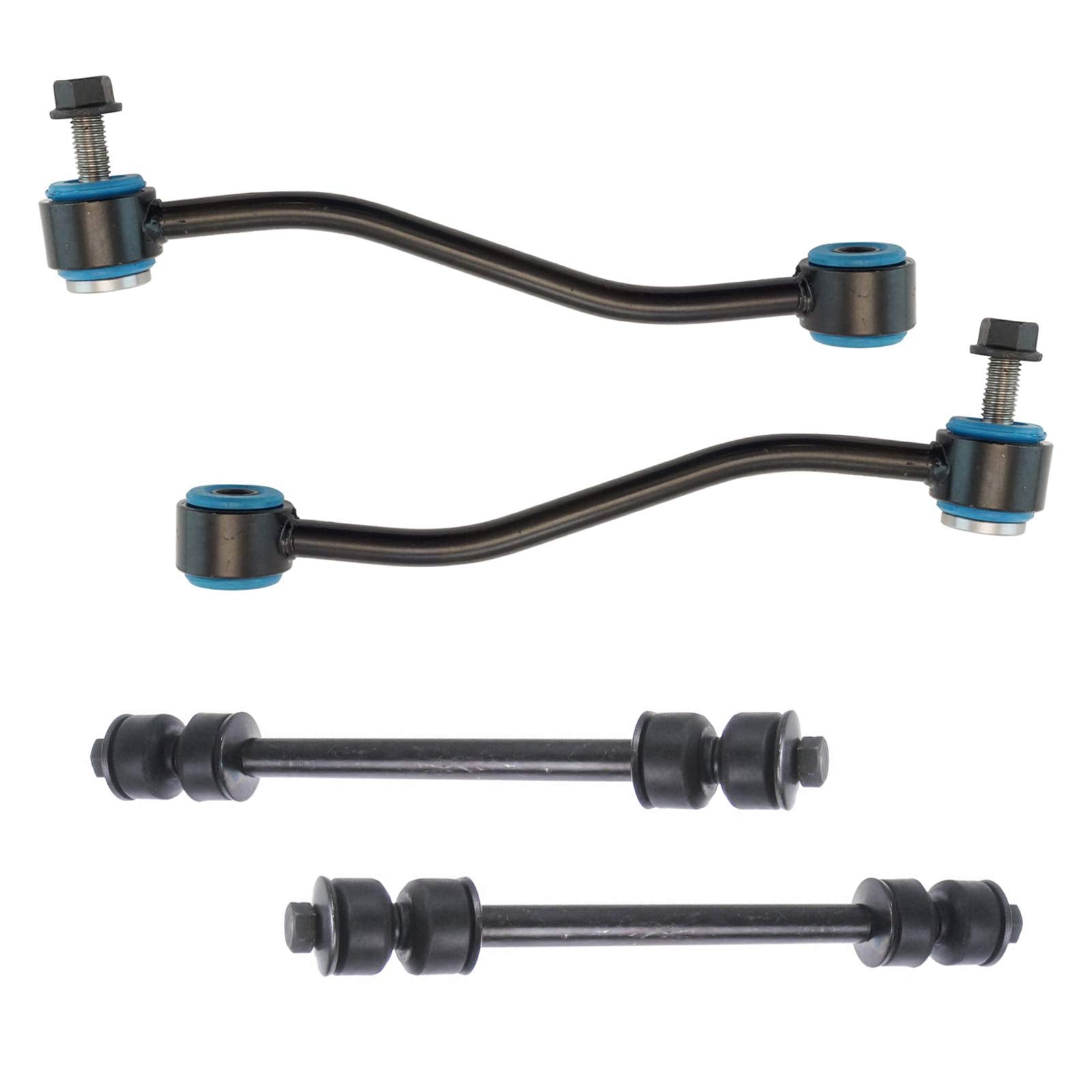 Trq Front & Rear Sway Bar Stabilizer Link Set Compatible With 2001-2005 Ford Explorer Sport Trac