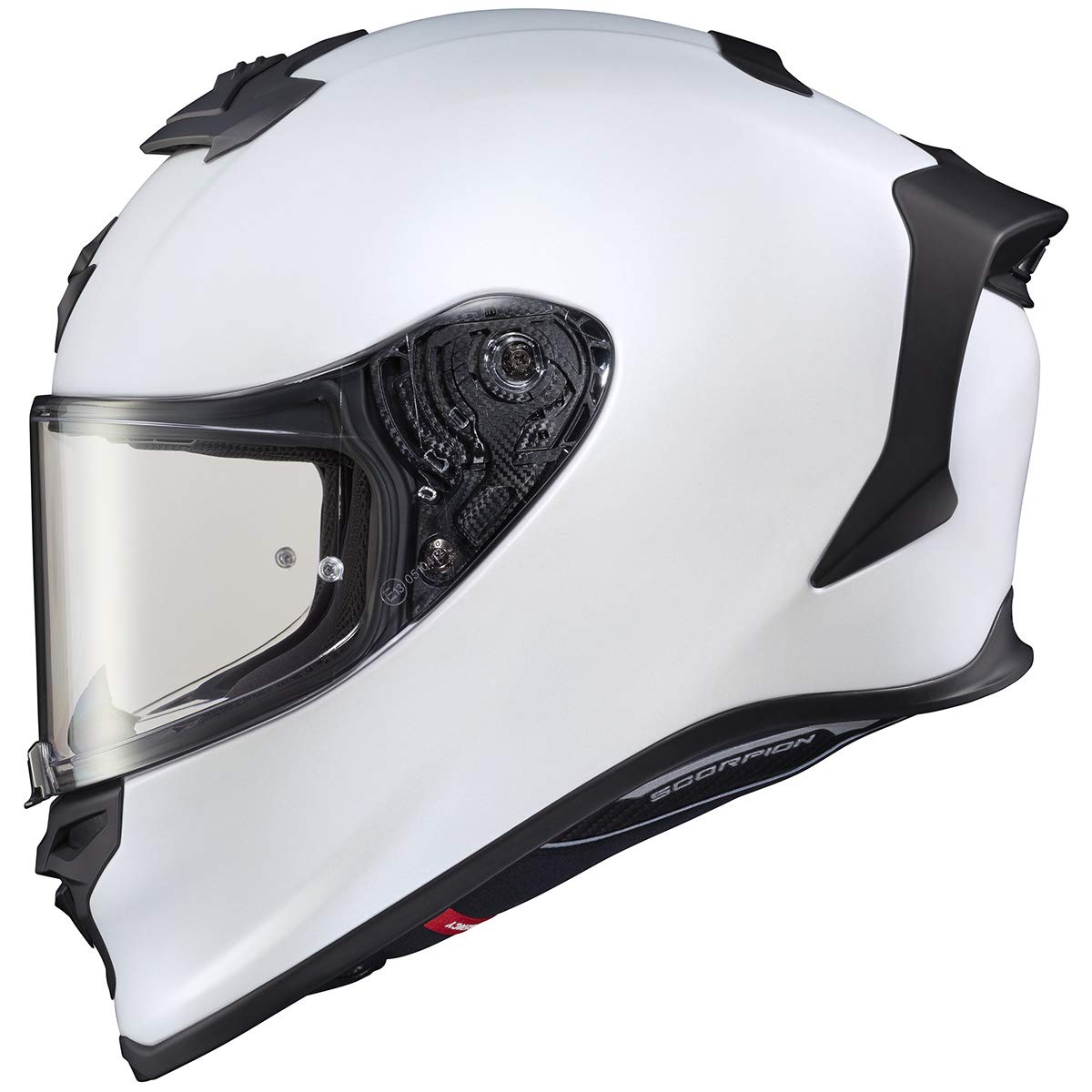 ScorpionEXO R1 Air Full Face Motorcycle Helmet with Pinlock Shield and Bluetooth Ready Speaker Pockets DOT ECE Solid (Matte Pear