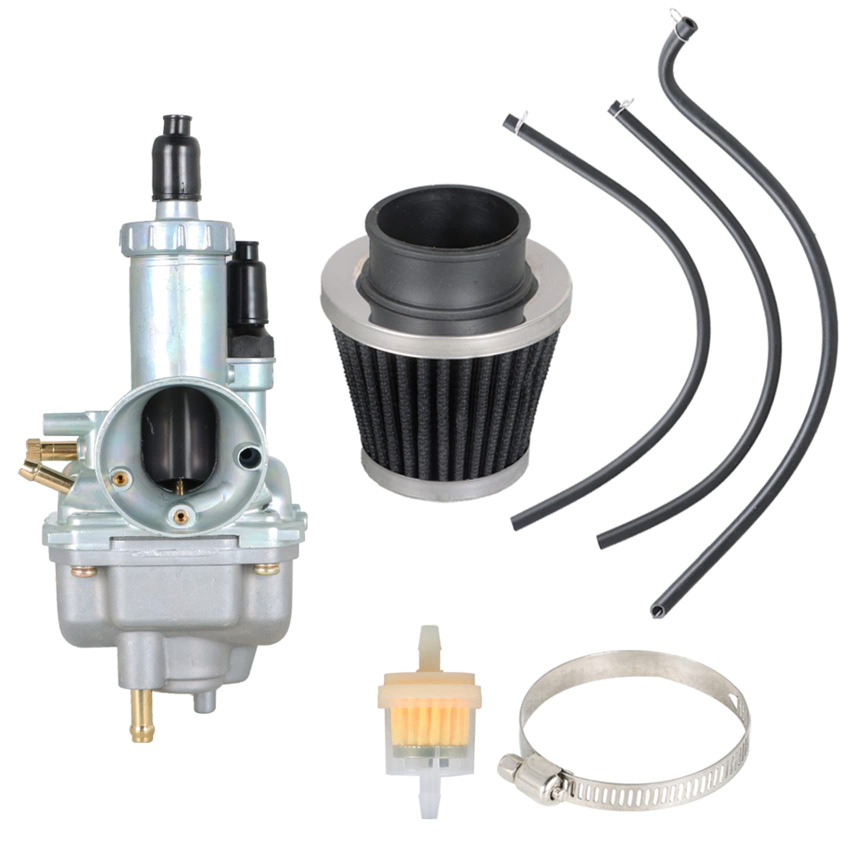 Labwork Carburetor Carb And Air Filter Replacement For Kawasaki Bayou 220 250 Klf220A Klf250A 1988-2011