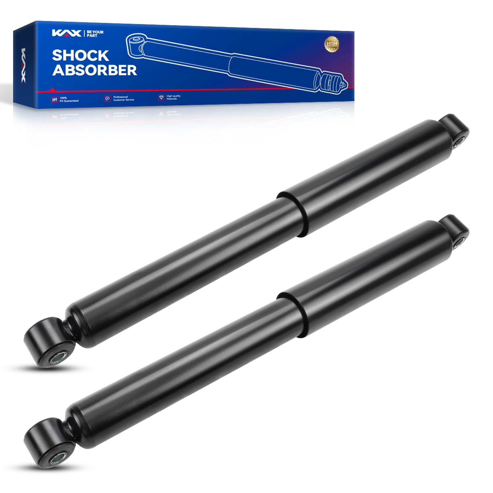 KAX Rear Struts and Shock for Chevrolet Silverado 1500 2007-2018, 2019 Silverado 1500 LD, 2019-2021 Silverado 1500 SSV, 2019-202