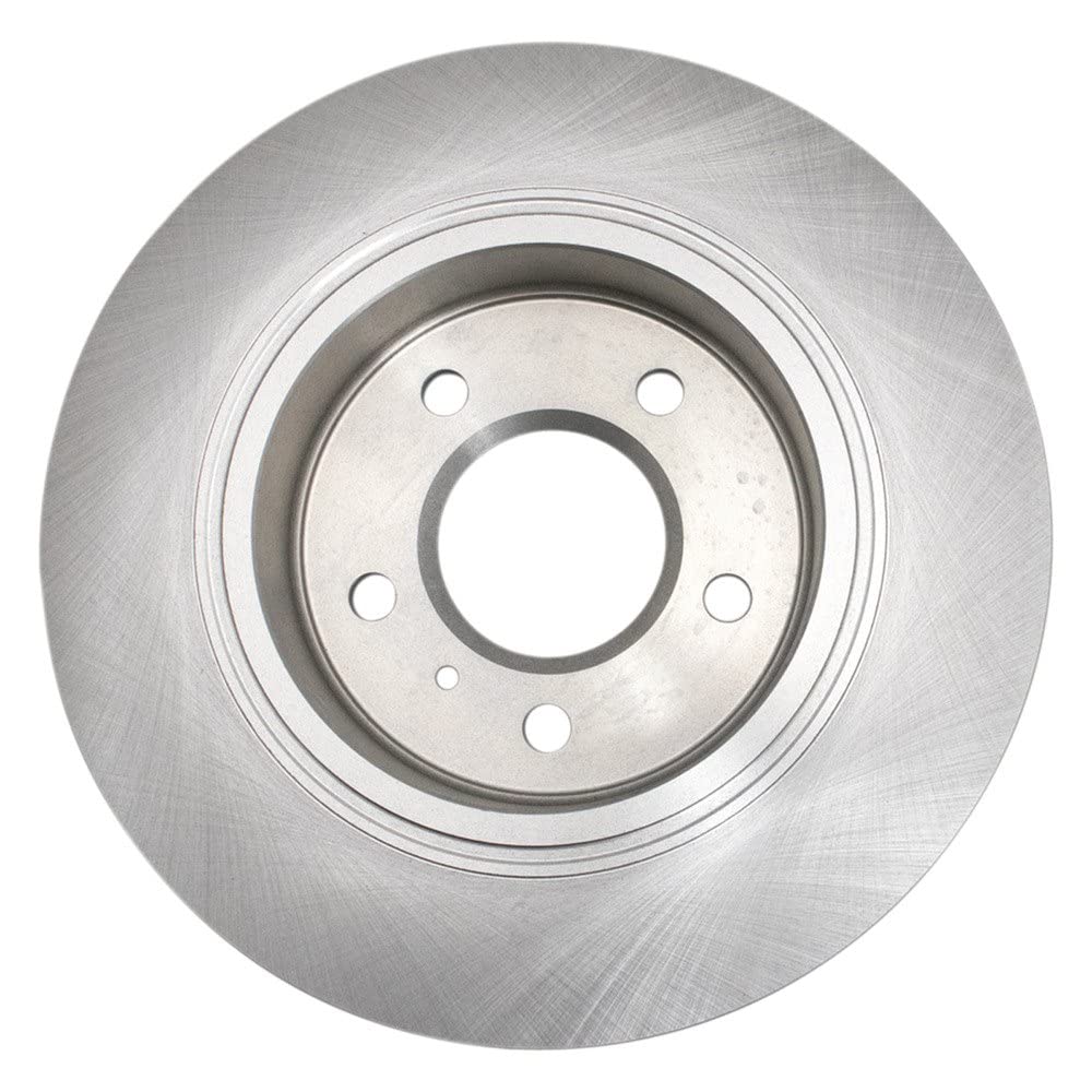 Trq Rear Brake Rotors Set Solid Compatible With 2006-2011 Buick Lucerne Cadillac Dts