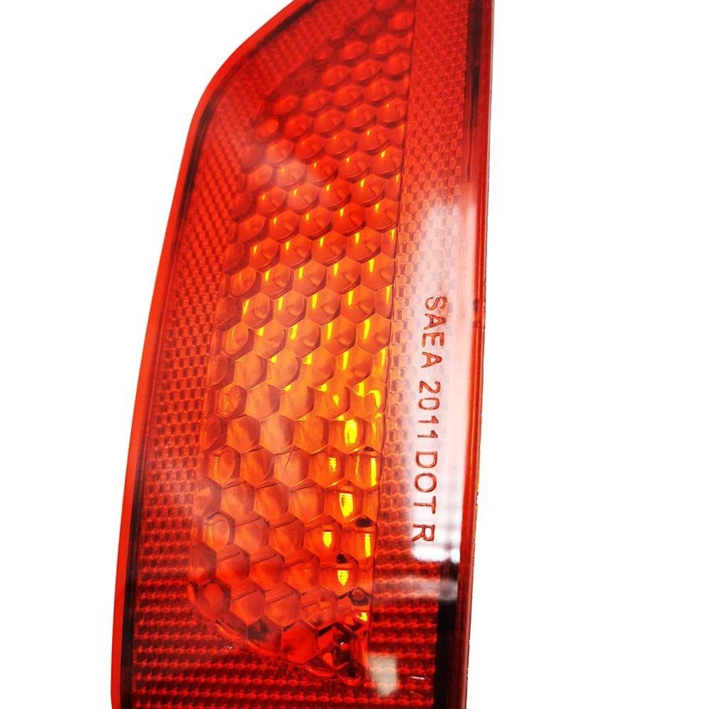 Gsrecy Rear Bumper Trim Reflector Light Lamp Replacement For Jeep Grand Cherokee Compass Dodge (Right)