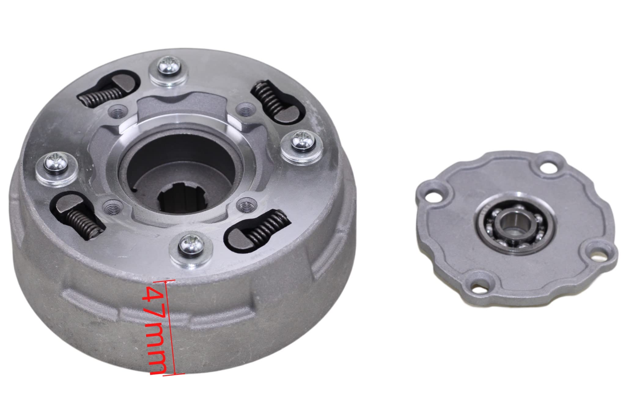 Trkimal Semi Auto Clutch Assembly 17Teeth For 50Cc 70Cc 90Cc 110Cc 125Cc 135Cc Engine Dirt Bikes Atv Quad Go-Kart Taotao Kazuma