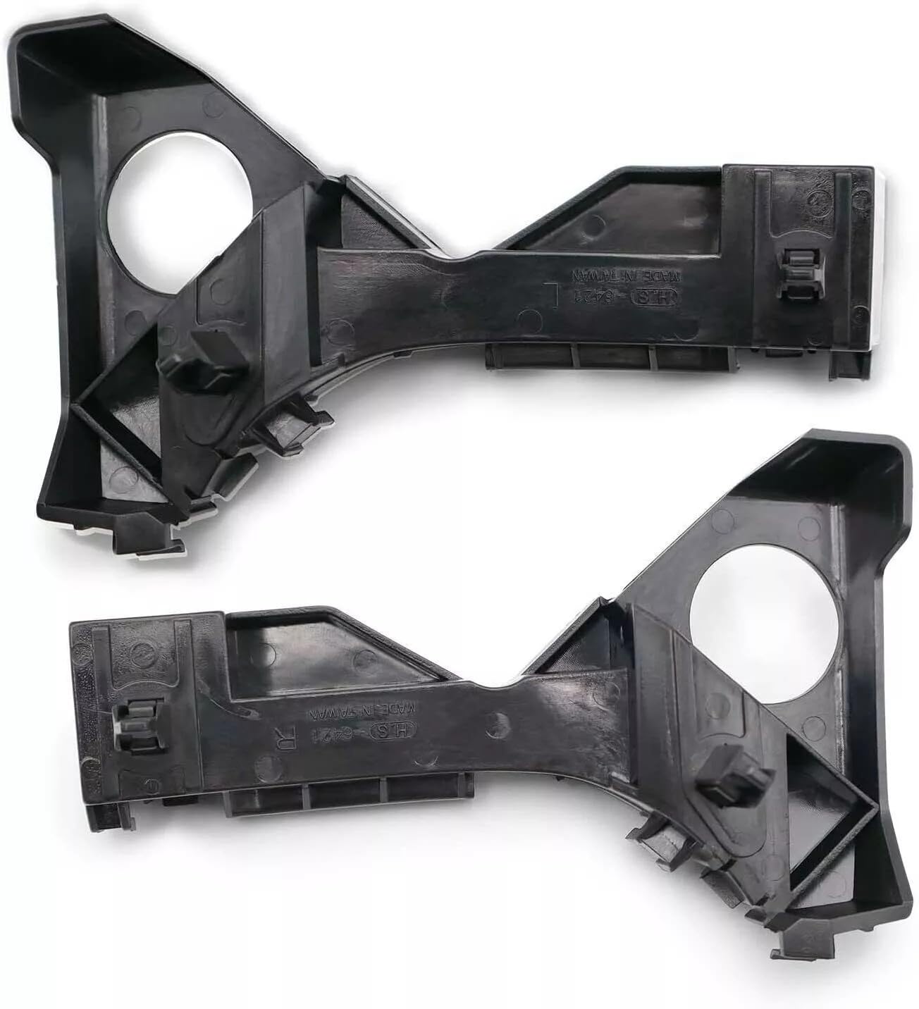 Bxz Bumper Cover Bracket Support Mount Retainer Right Left Pair For 2003-2008 Toyota Corolla