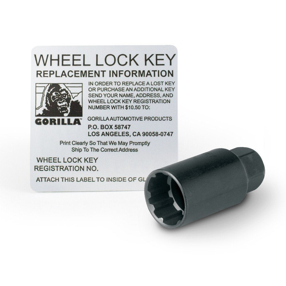 Gorilla Automotive 71641N Acorn Wheel Locks (14Mm X 1.50 Thread Size)