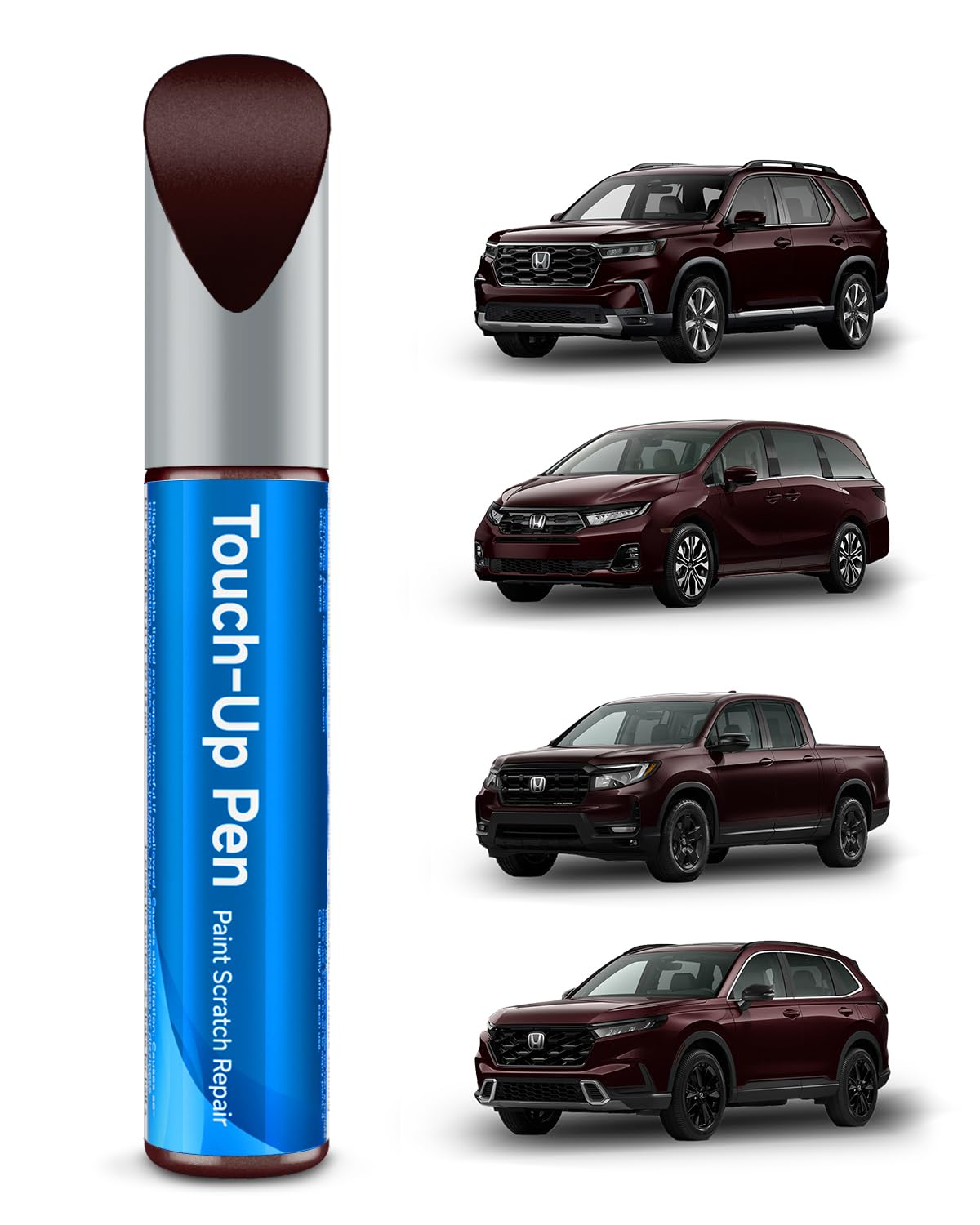R-529P Dark Cherry Pearl Touch Up Paint Compatible with Honda Exact Match Touch Up Paint Car Scratch Repair