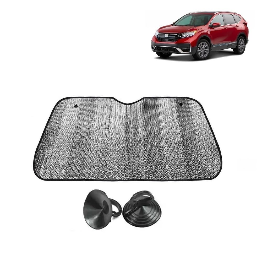 Car Windshield Sun Shade UV Rays Protector Silver Sunshade Solar Reflective Suitable for CRV