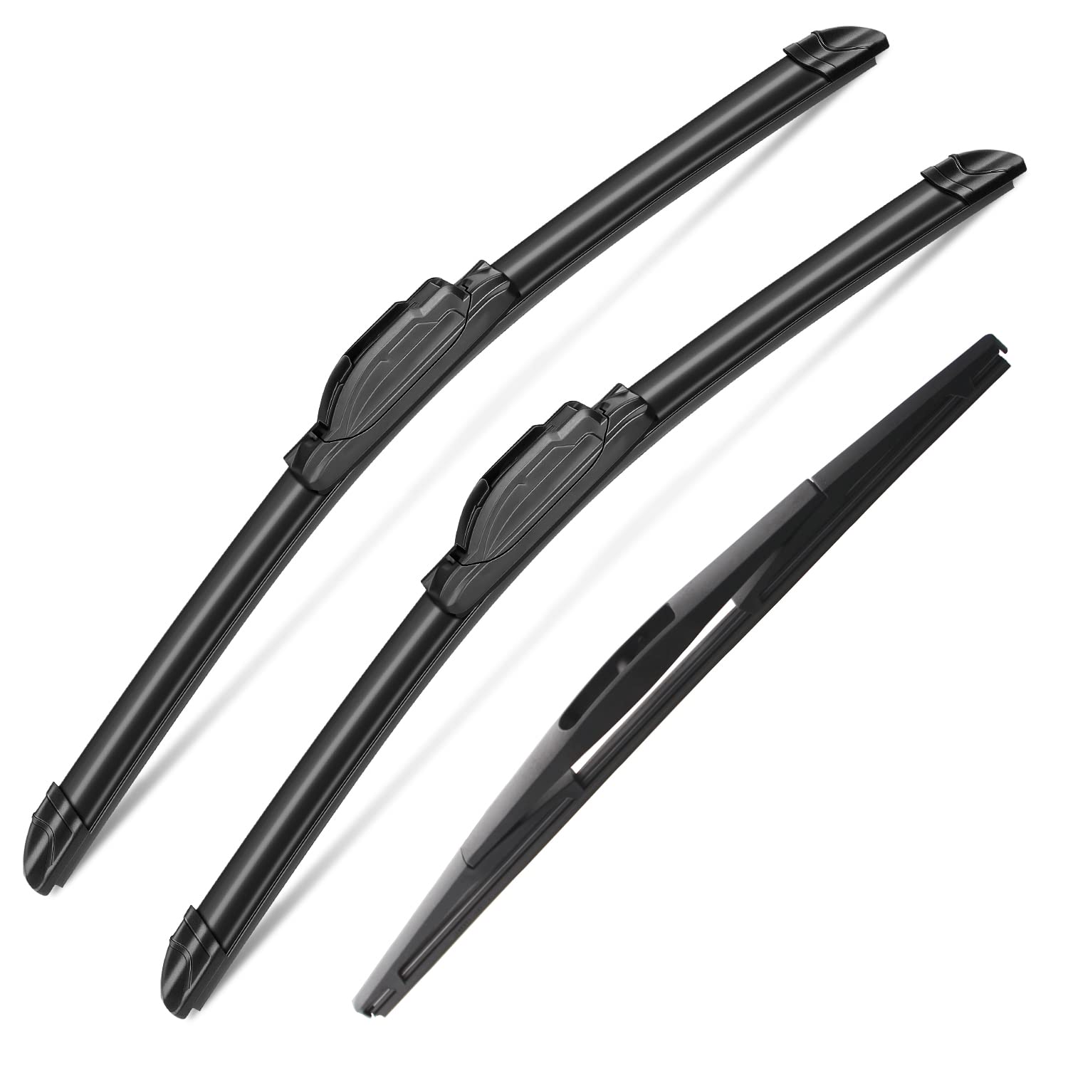 3 Wipers Set For Honda Odyssey 2005-2010, Windshield Wiper Blades Original Equipment Replacement Front And Rear- 26''/22''/14B''