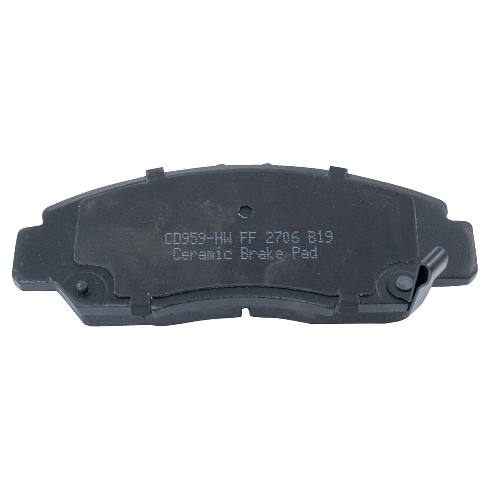 Trq Front Brake Pads Ceramic Compatible With 2003-2007 Honda Accord 2006-2010 Civic