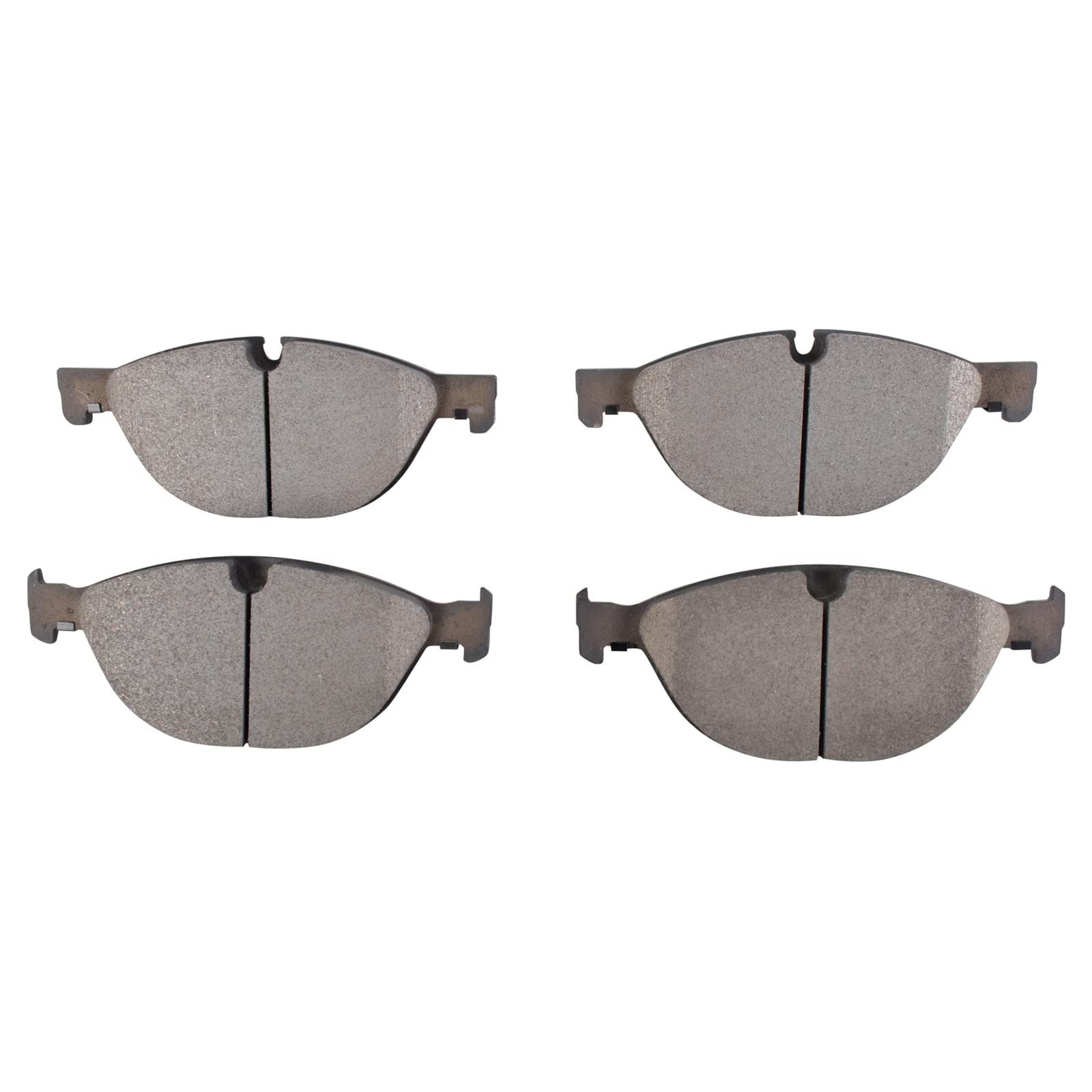 TRQ Front Brake Pads Ceramic Compatible with 2014-2020 Jaguar F-Type