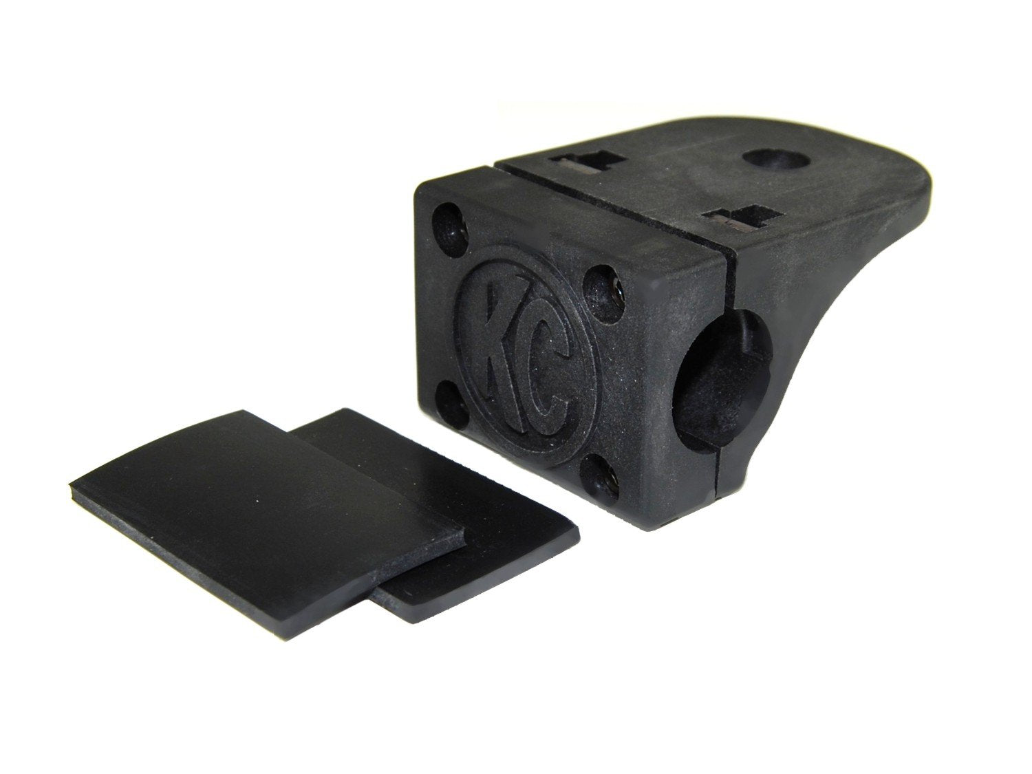 Kc Hilites 7300 Tube Clamp Light Mount Bracket For 0.75''-1'' Diameter Round Light Bars And Roof Racks - Single