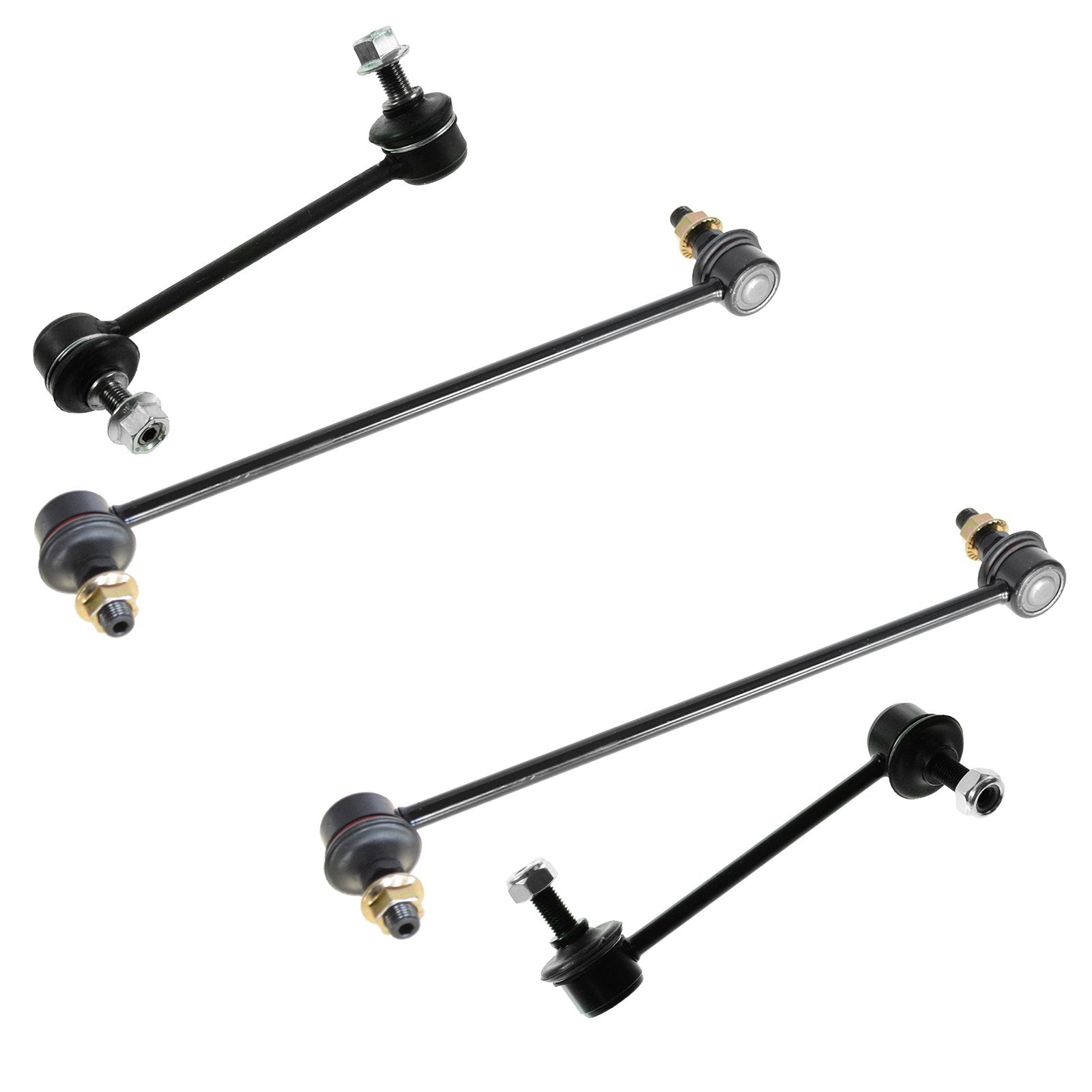 Trq Front & Rear Sway Bar Stabilizer Link Set Compatible With 2001-2005 Acura Mdx 2003-2005 Honda Pilot