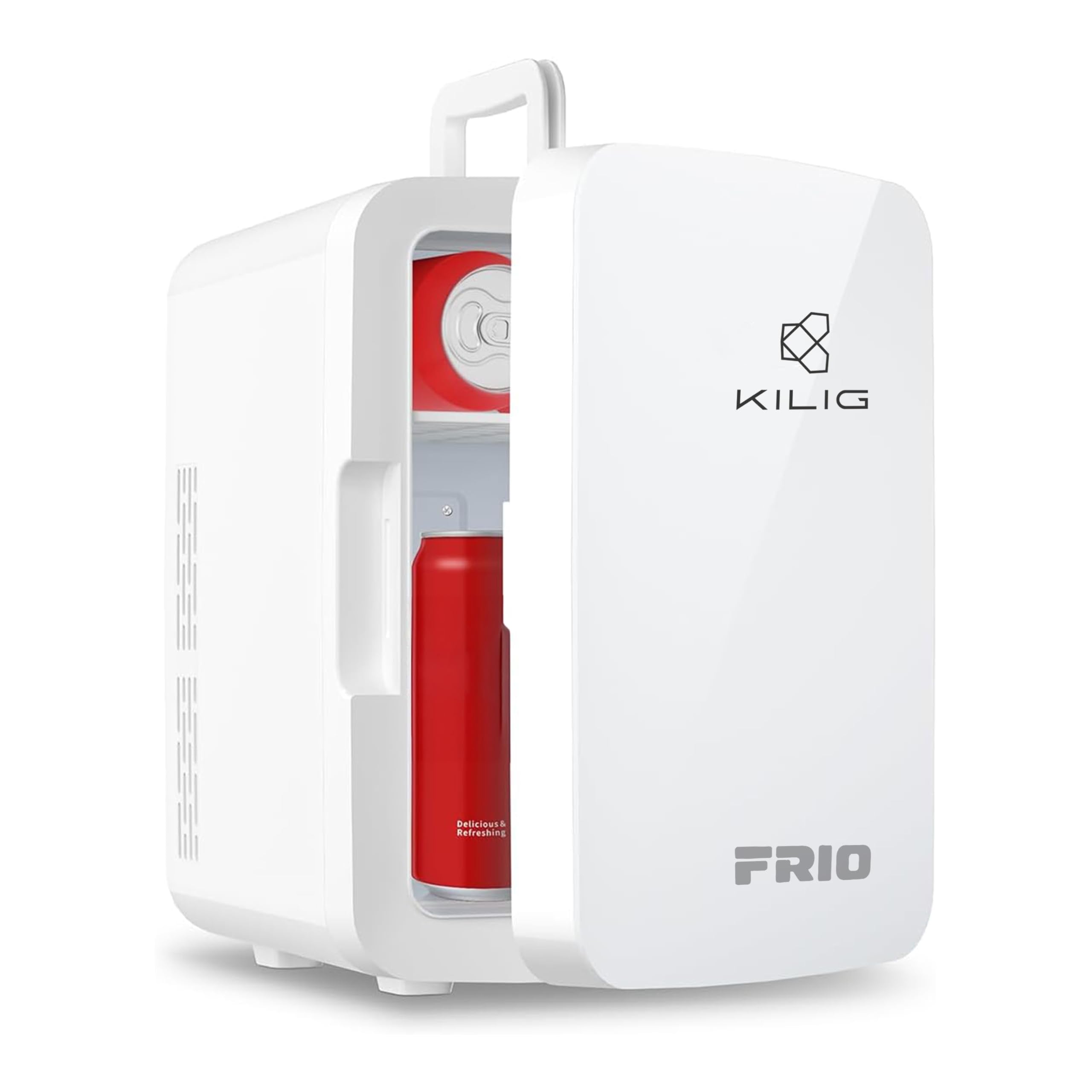 Kilig Frio Mini Fridge | Portable Cooler & Warmer | 240V Ac & 12V Dc Power For Home & Car | Smart Temperature Control | Perfect 